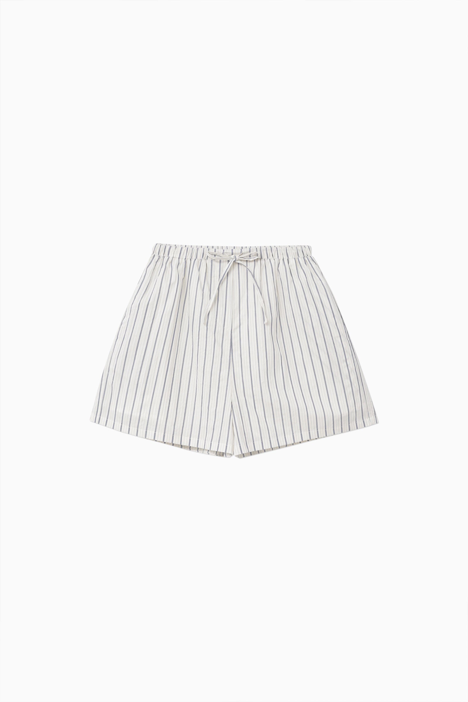 PONS STRIPE SHORTS_STRIPE NAVY