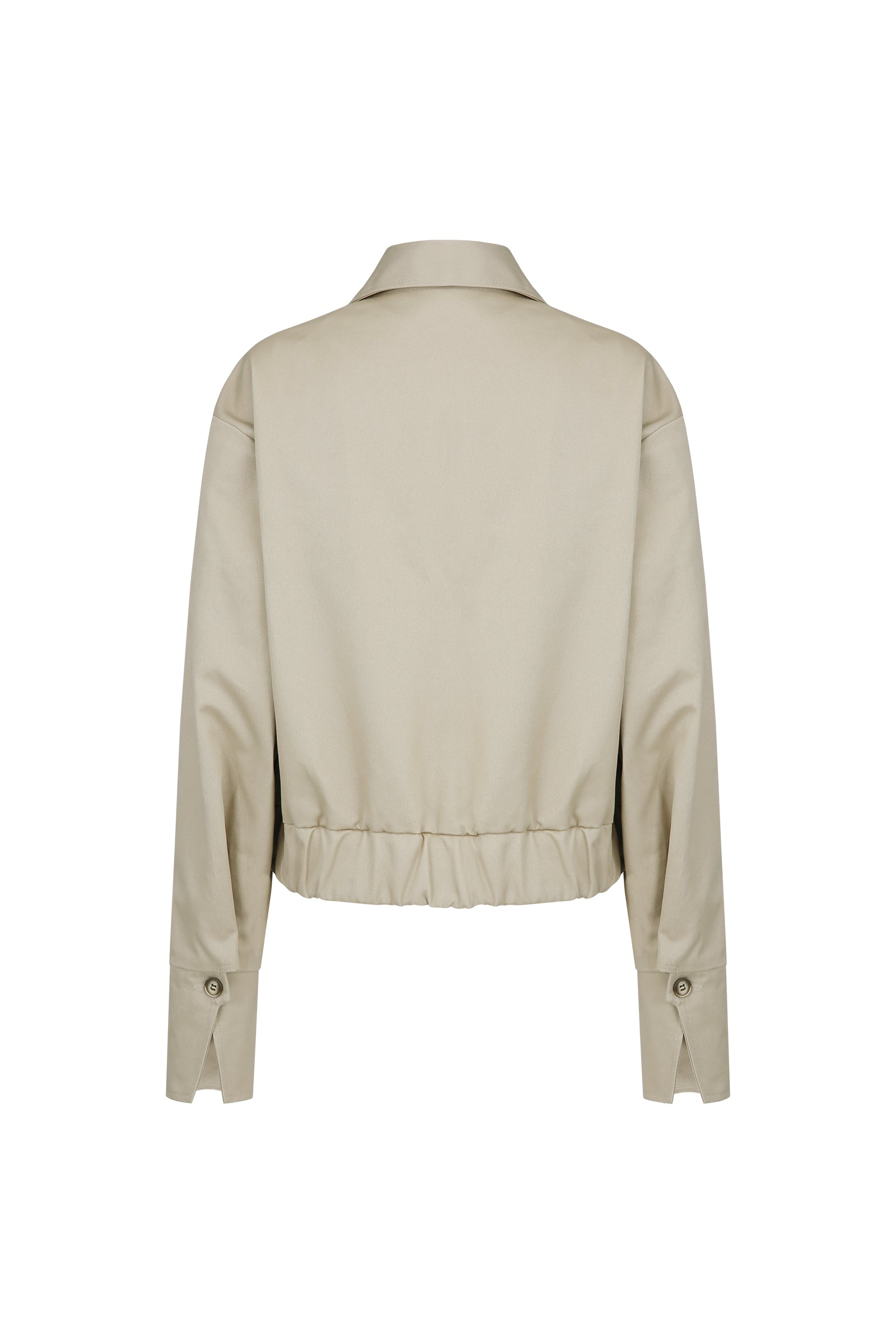 BLOUSON PULLOVER 2-EN-1 EN COTON_BEIGE