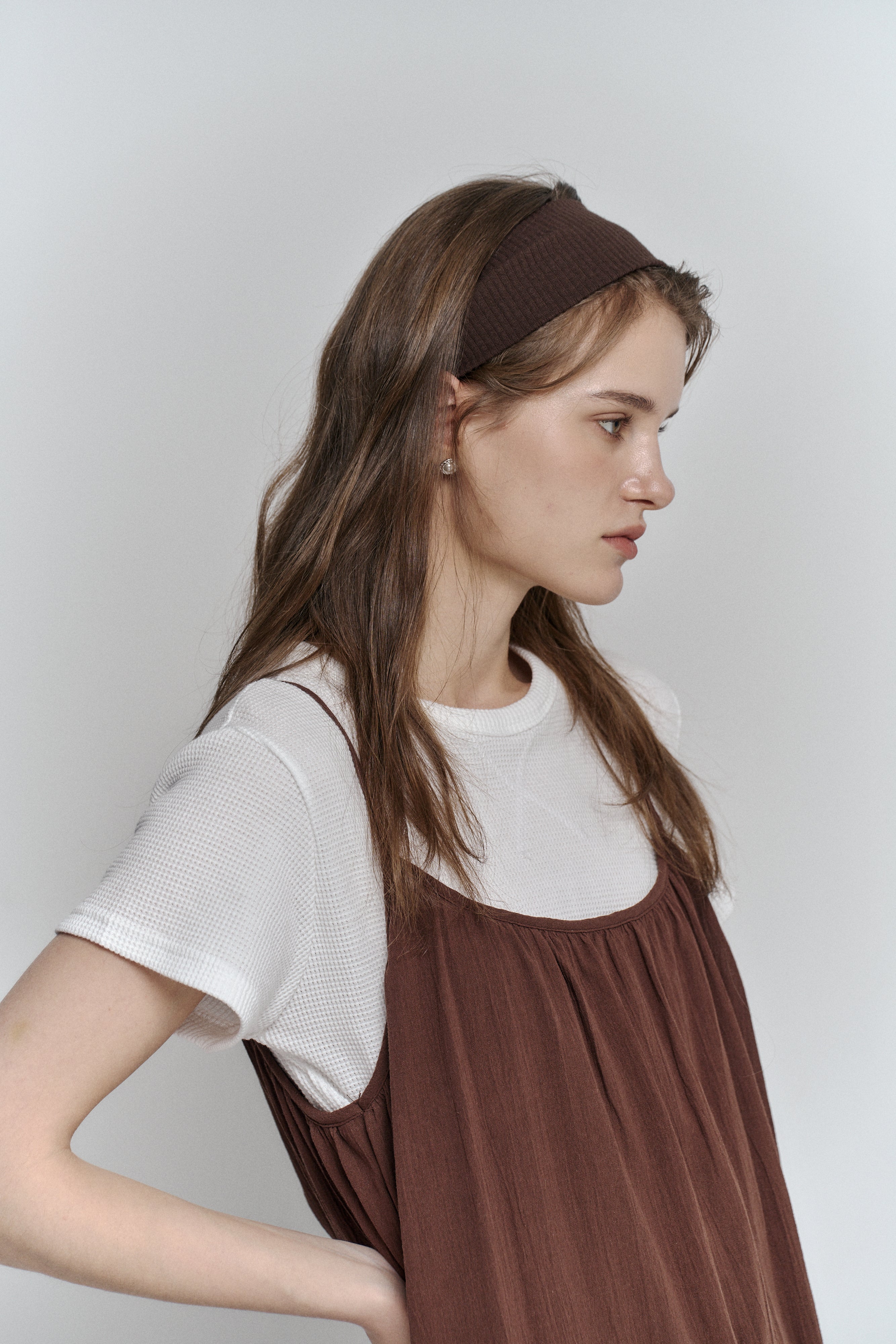 TUSCANY DRESS_BROWN
