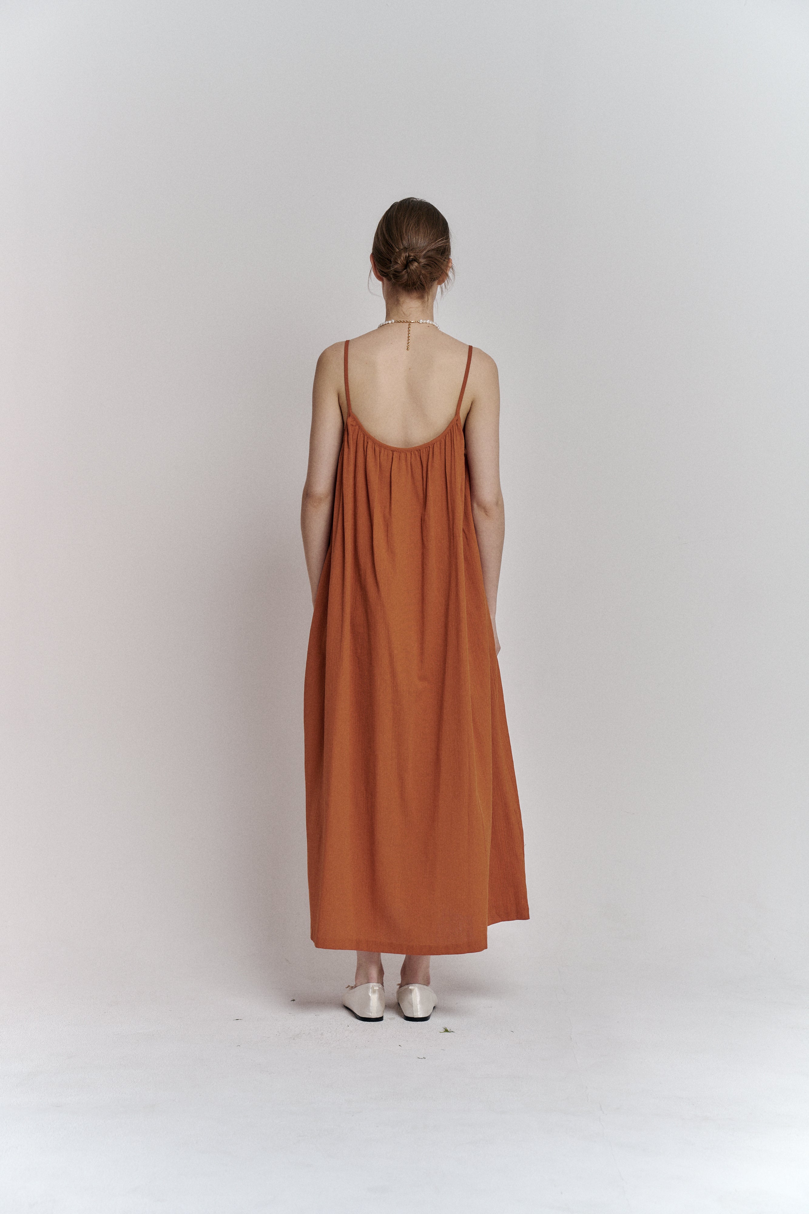 TUSCANY DRESS_ORANGE