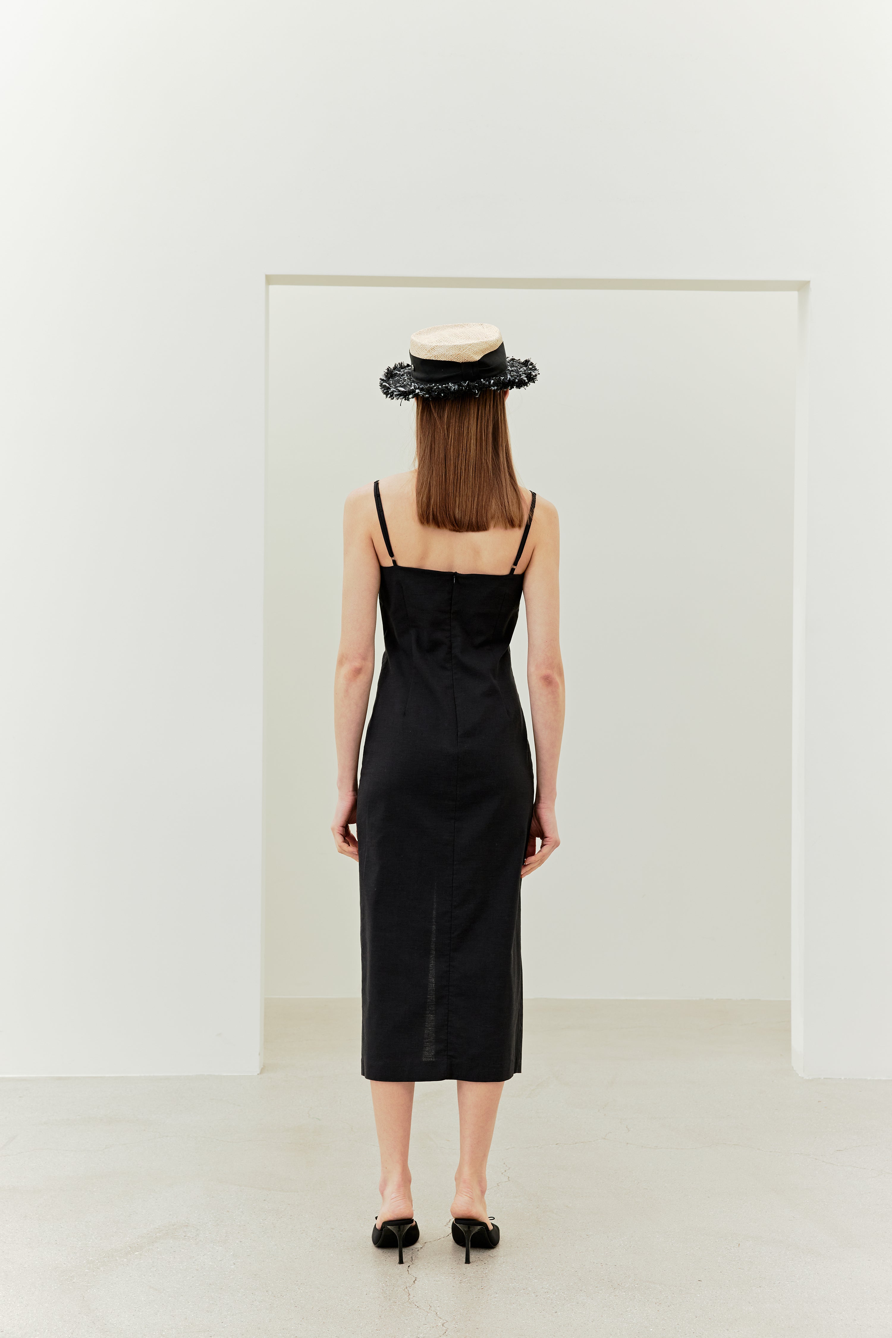 SLIP DRESS_NOIR