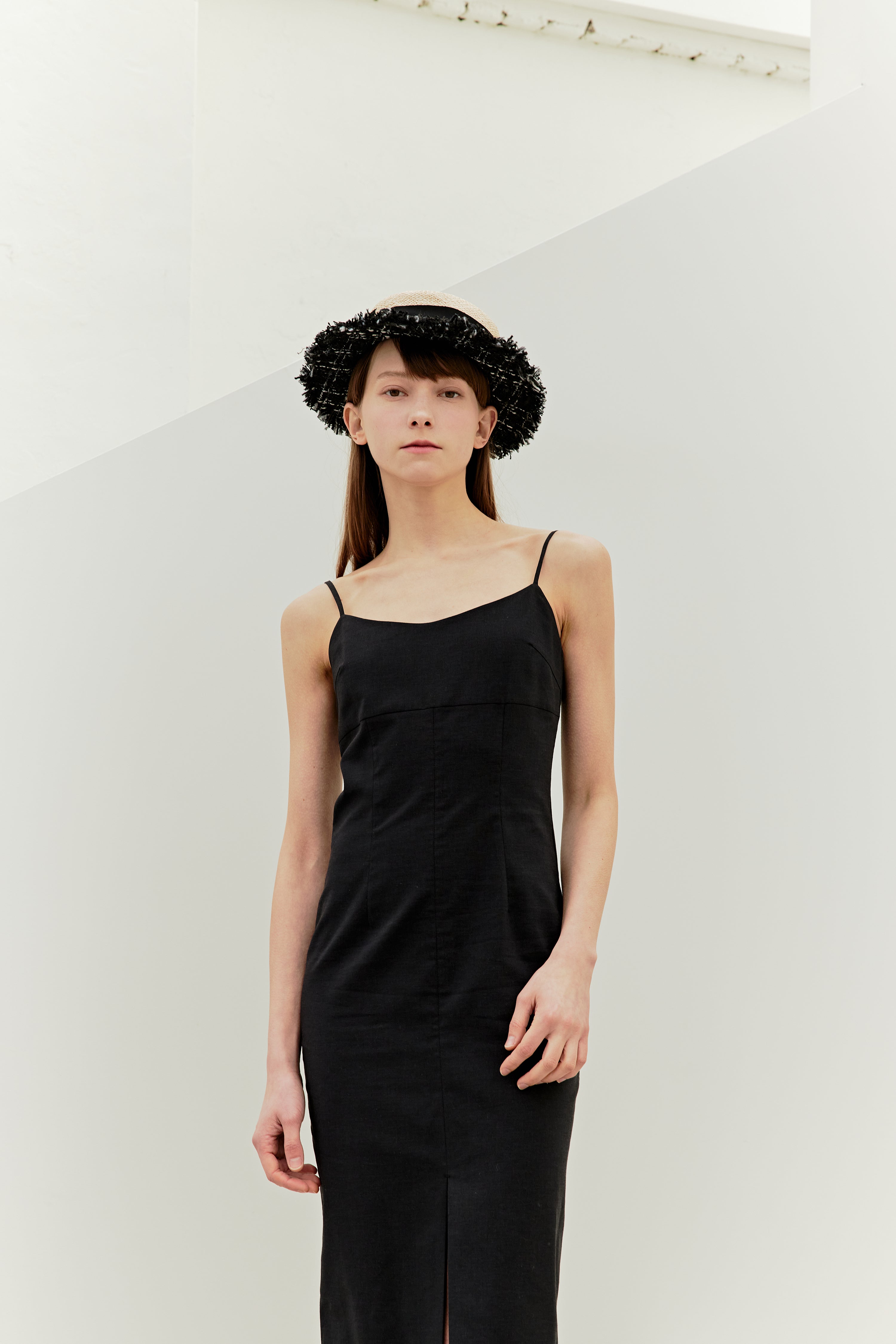 SLIP DRESS_NOIR