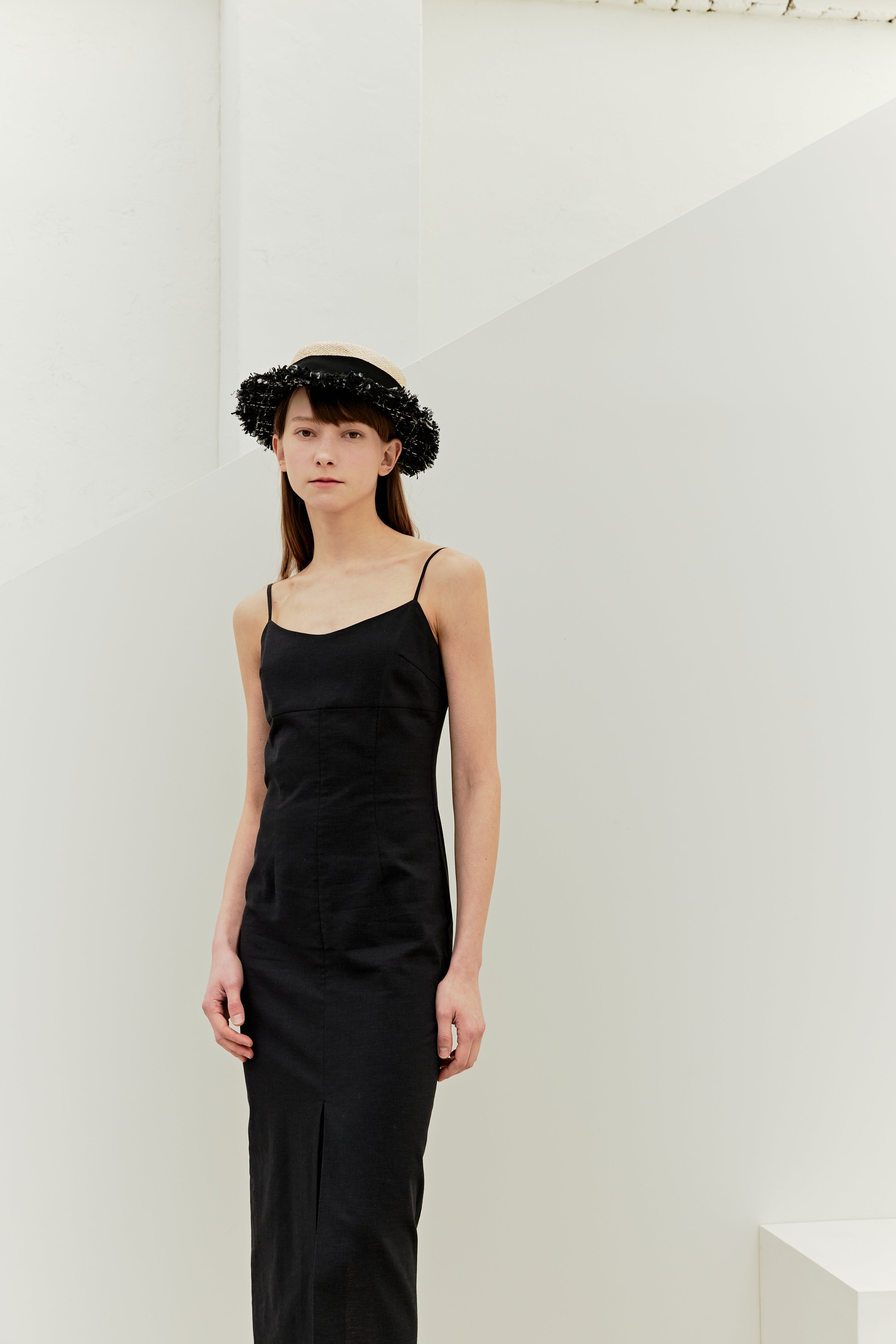 SLIP DRESS_NOIR