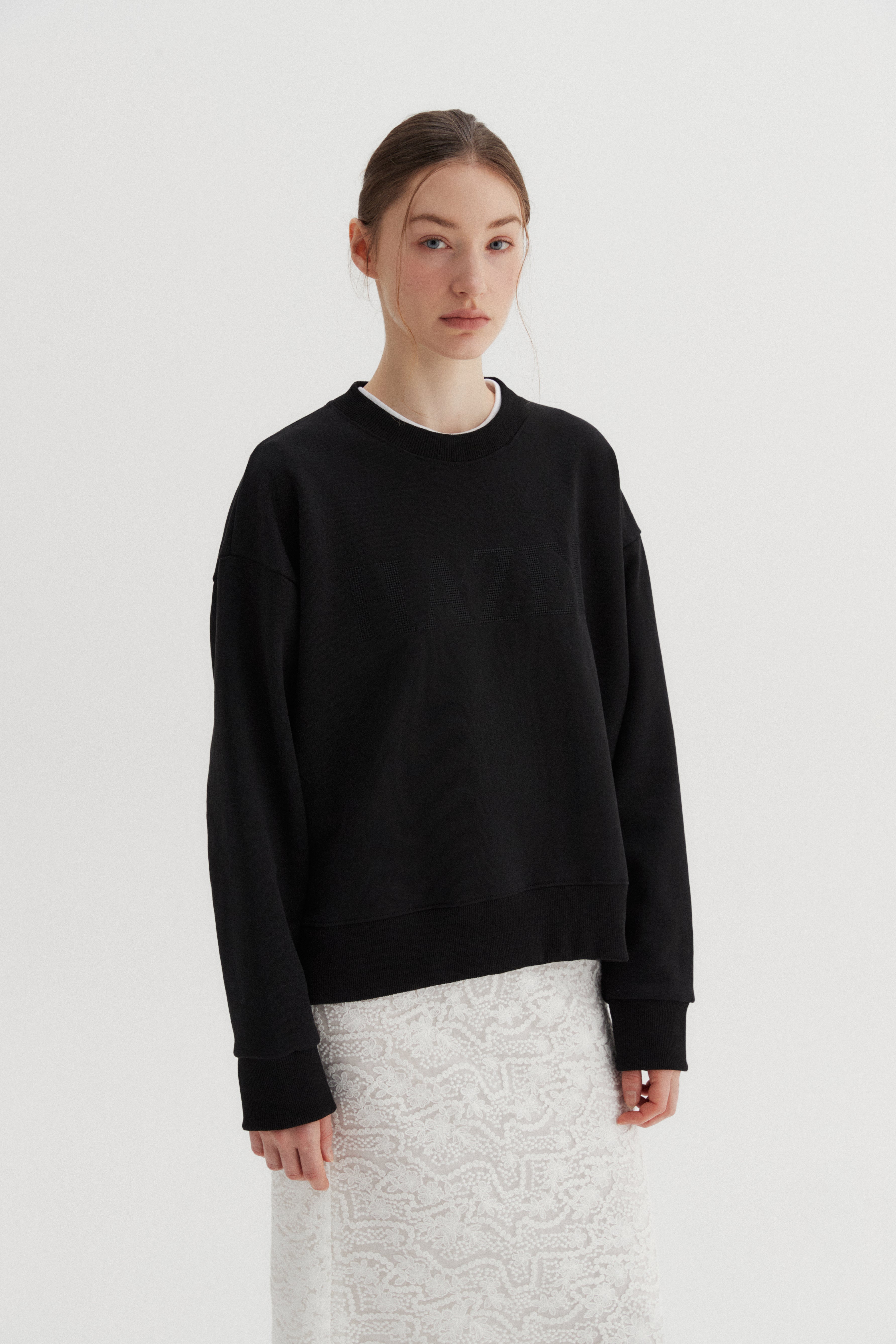 HAZEL SWEATSHIRT_BLACK