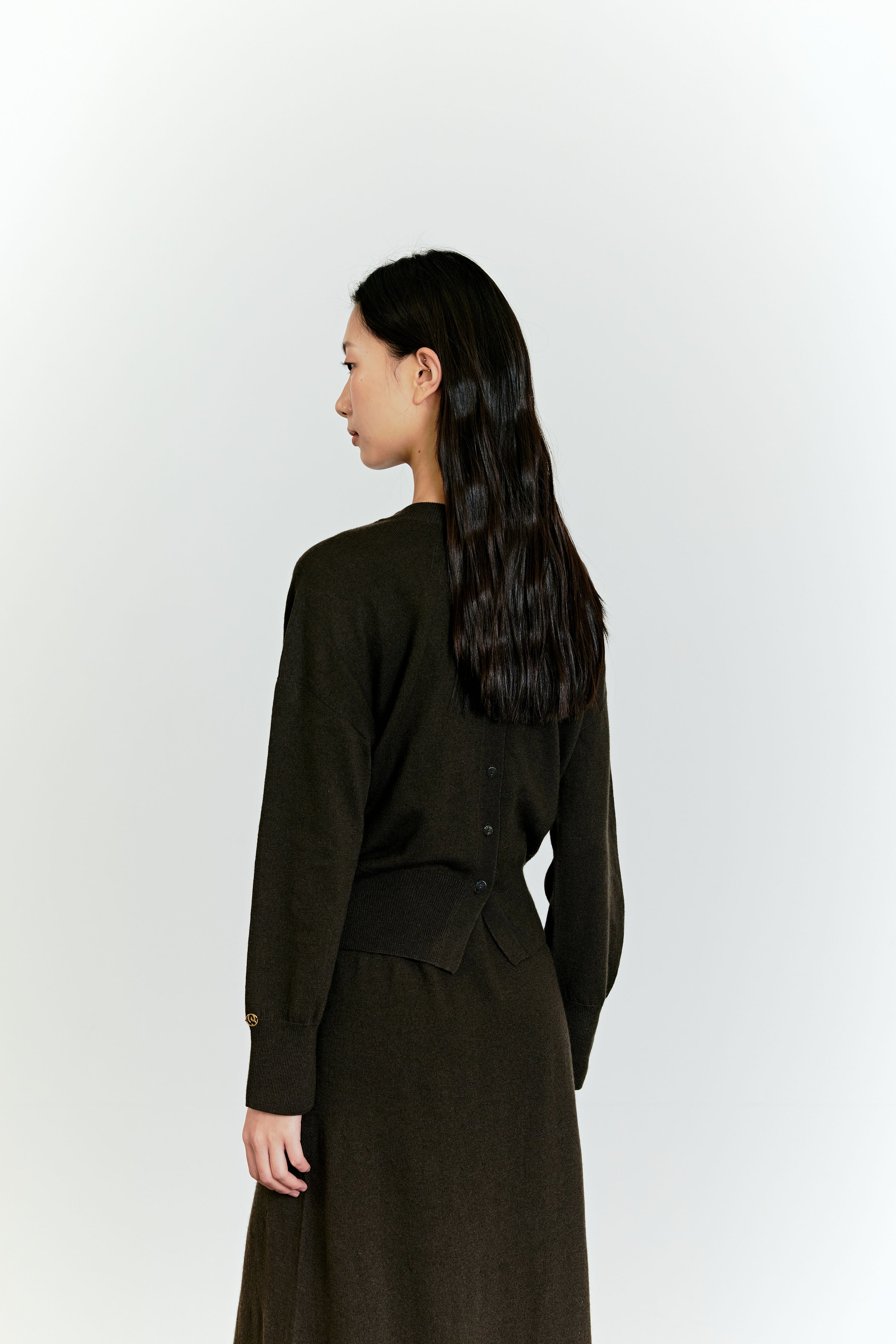 PULL 2-EN-1 SANS COUTURES_KAKI