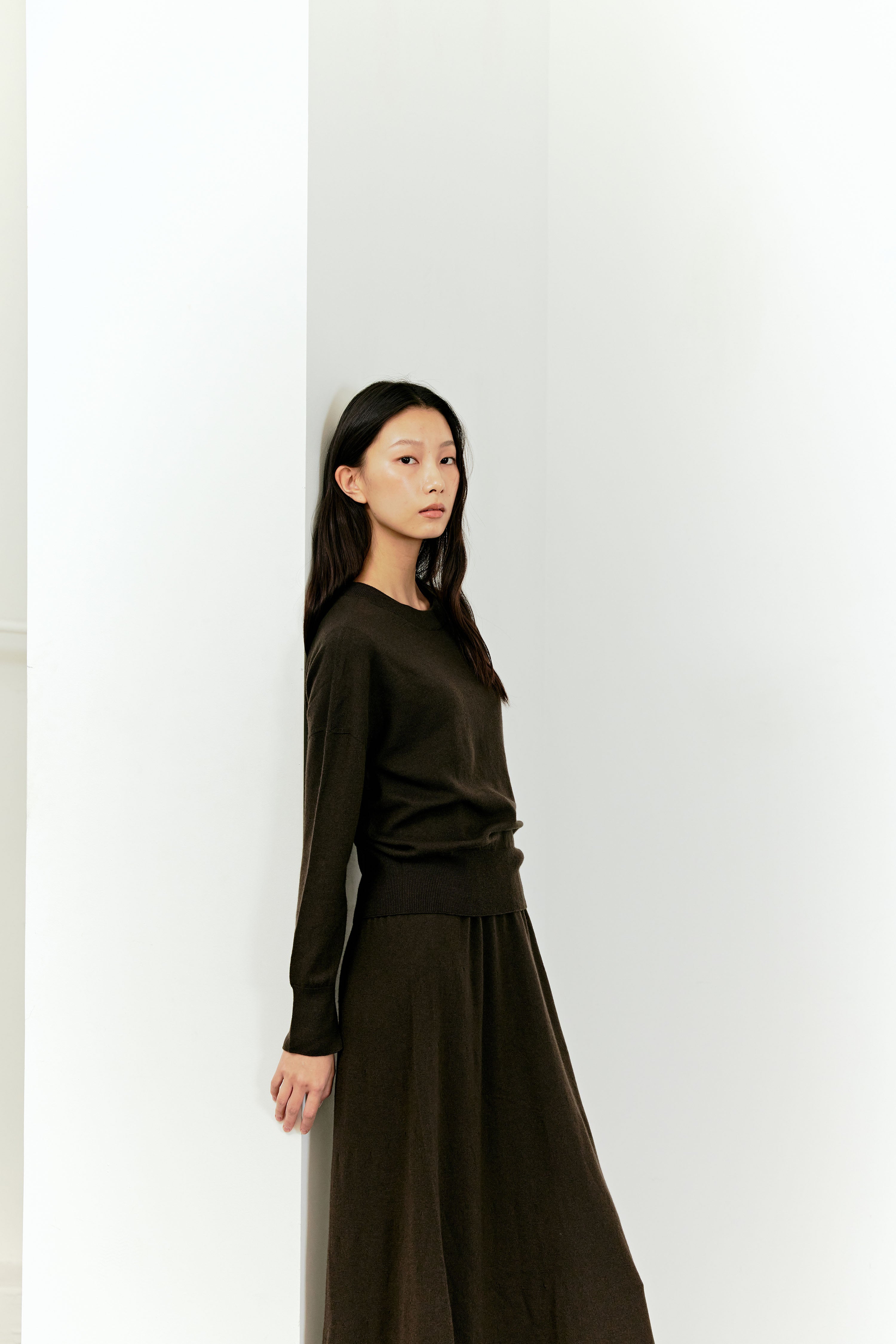 PULL 2-EN-1 SANS COUTURES_KAKI