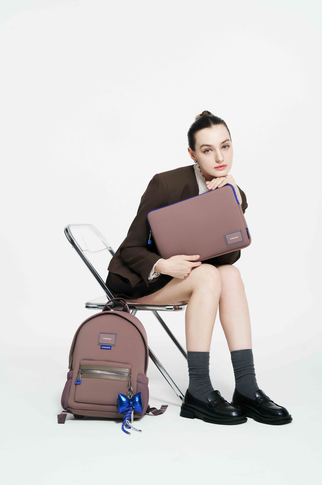 THE HEO EDITION LAPTOP POUCH 15-INCH_COCO LAVENDAR