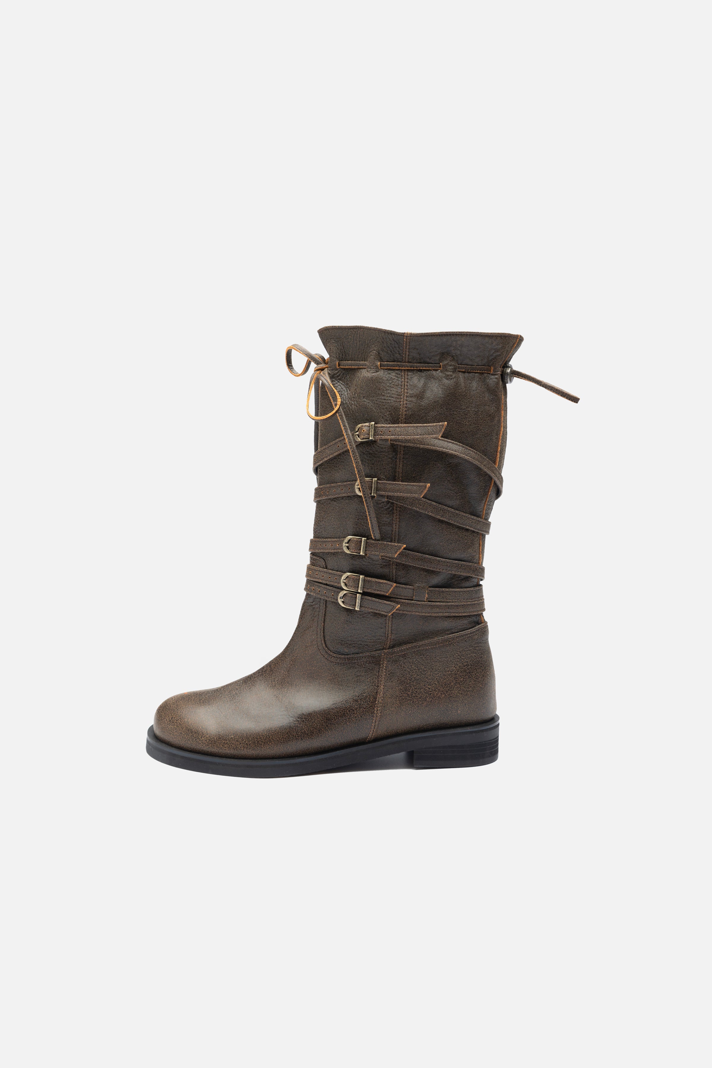 BOTTES MI-HAUTES BB_MARRON