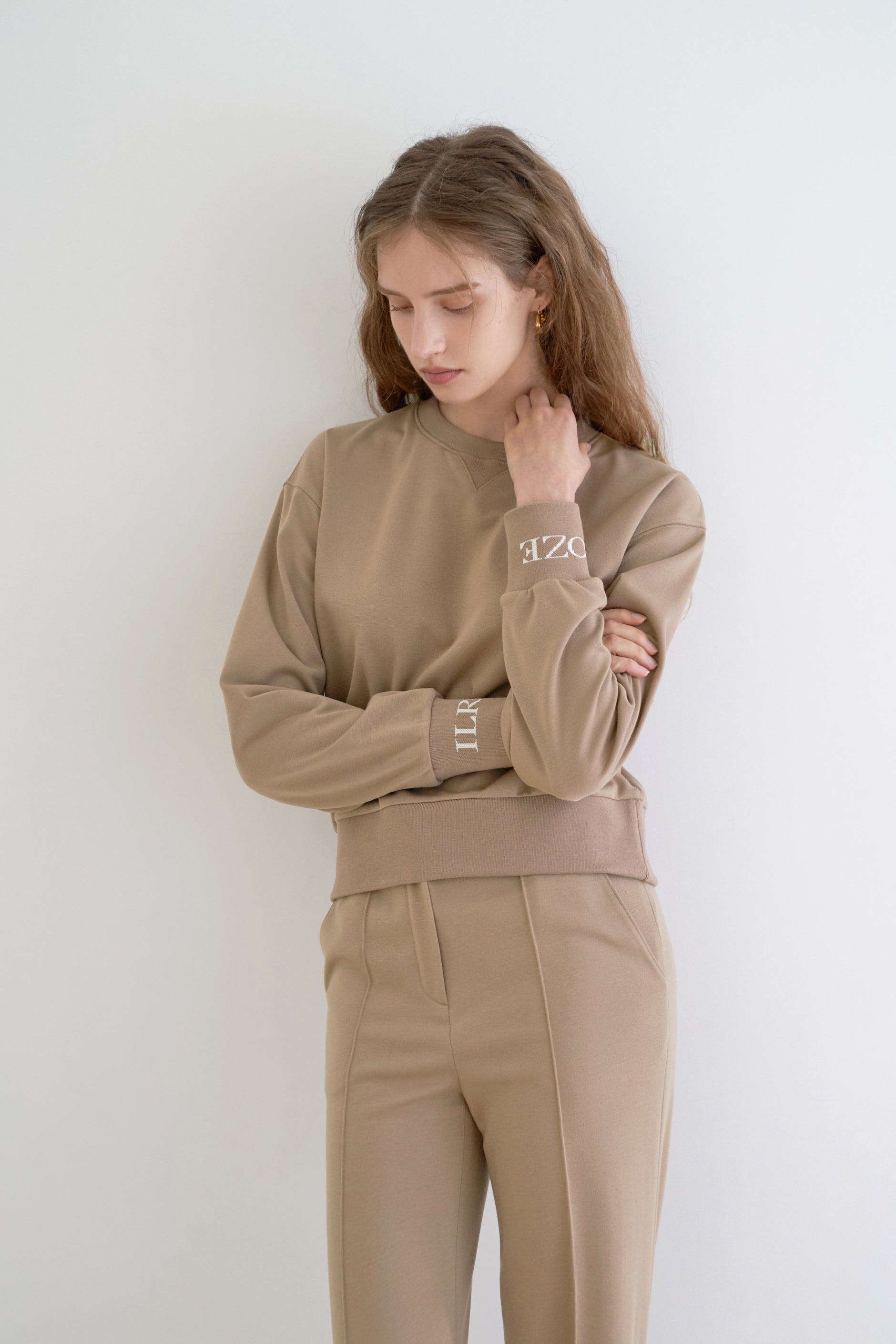 SWEAT EN JACQUARD_BEIGE
