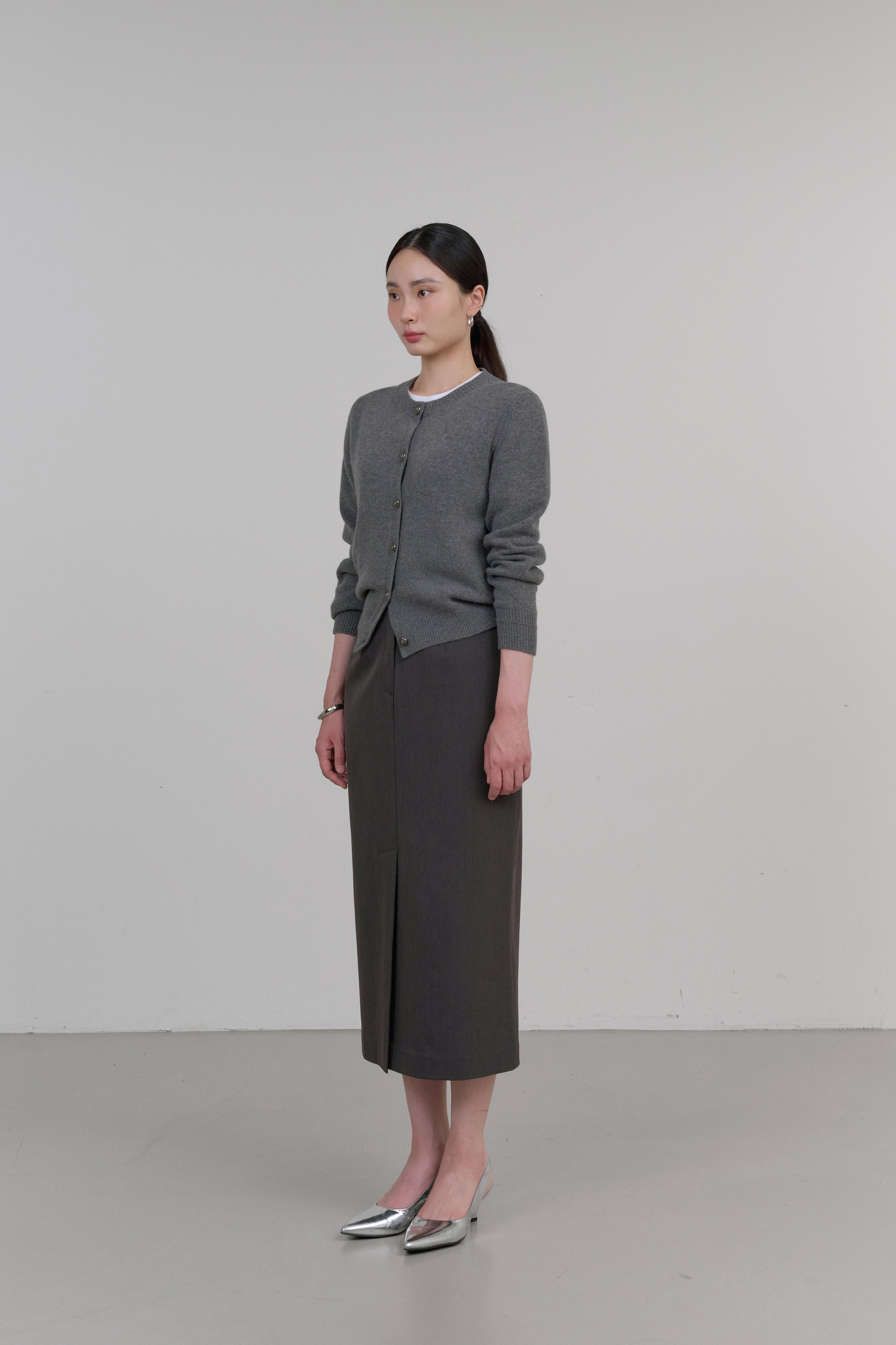 RB CASHMERE CARDIGAN_GREY