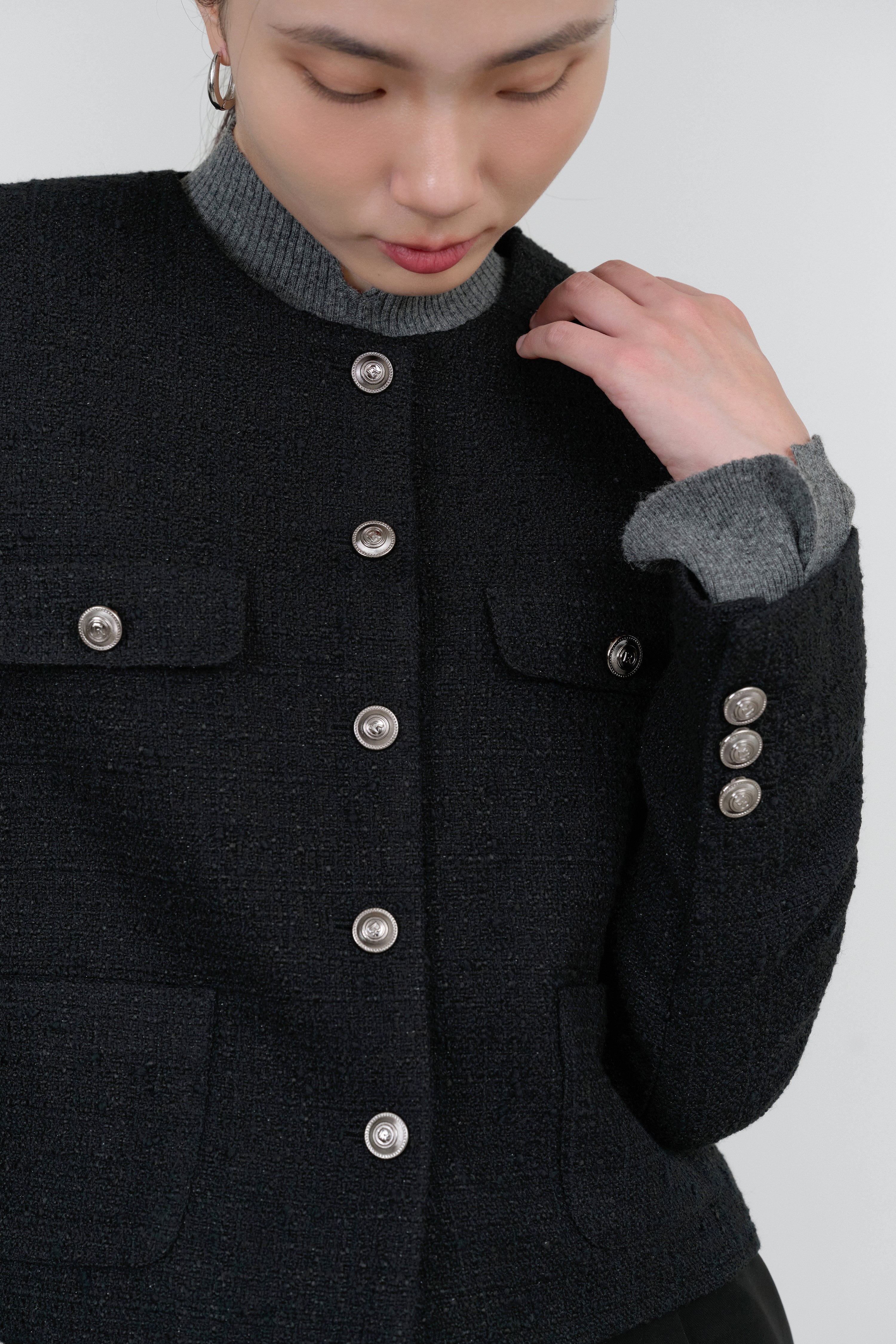 TWEED JACKET GB_SLIVER