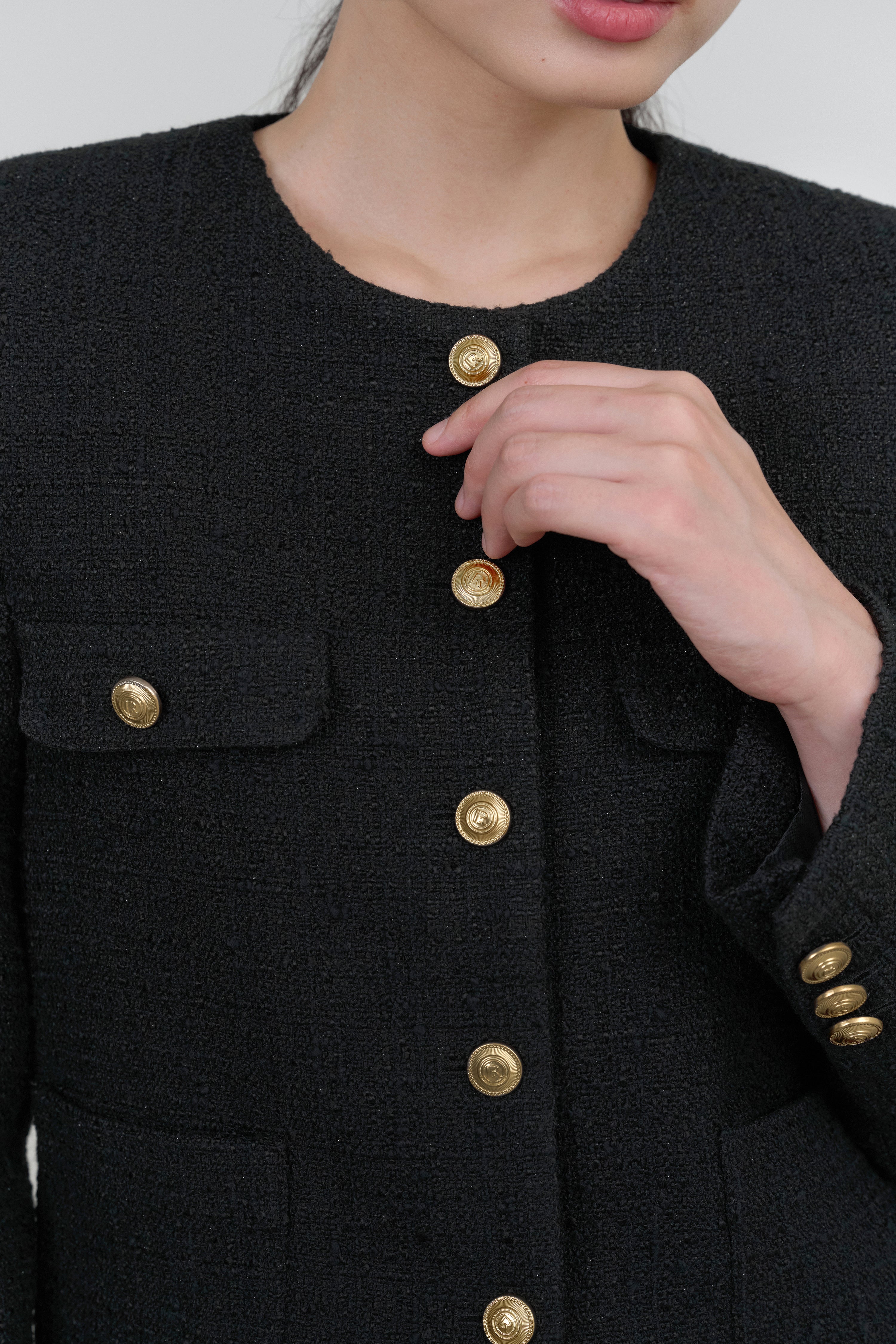 TWEED JACKET GB_GOLD