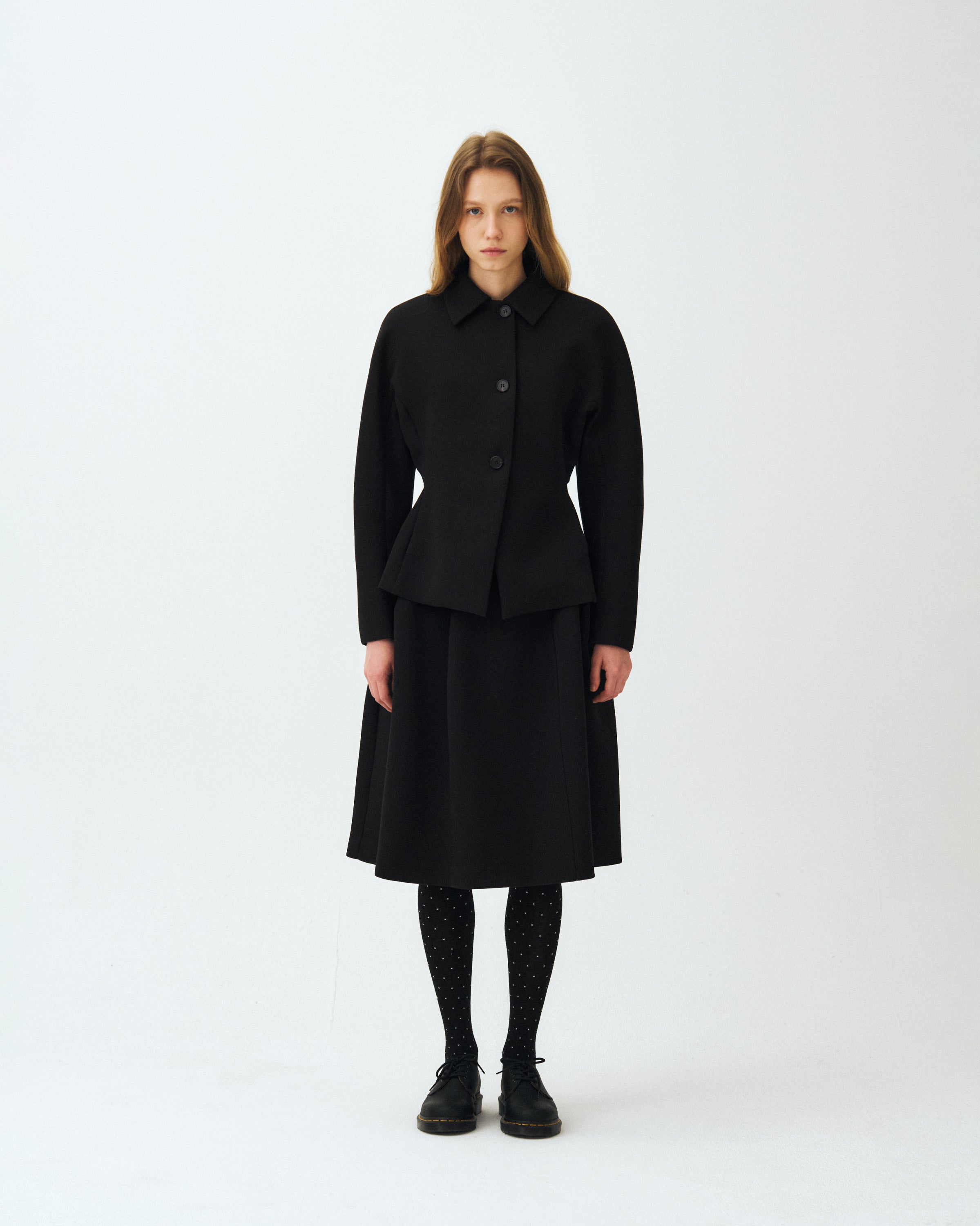 VESTE RAGLAN PÉTALE_NOIR