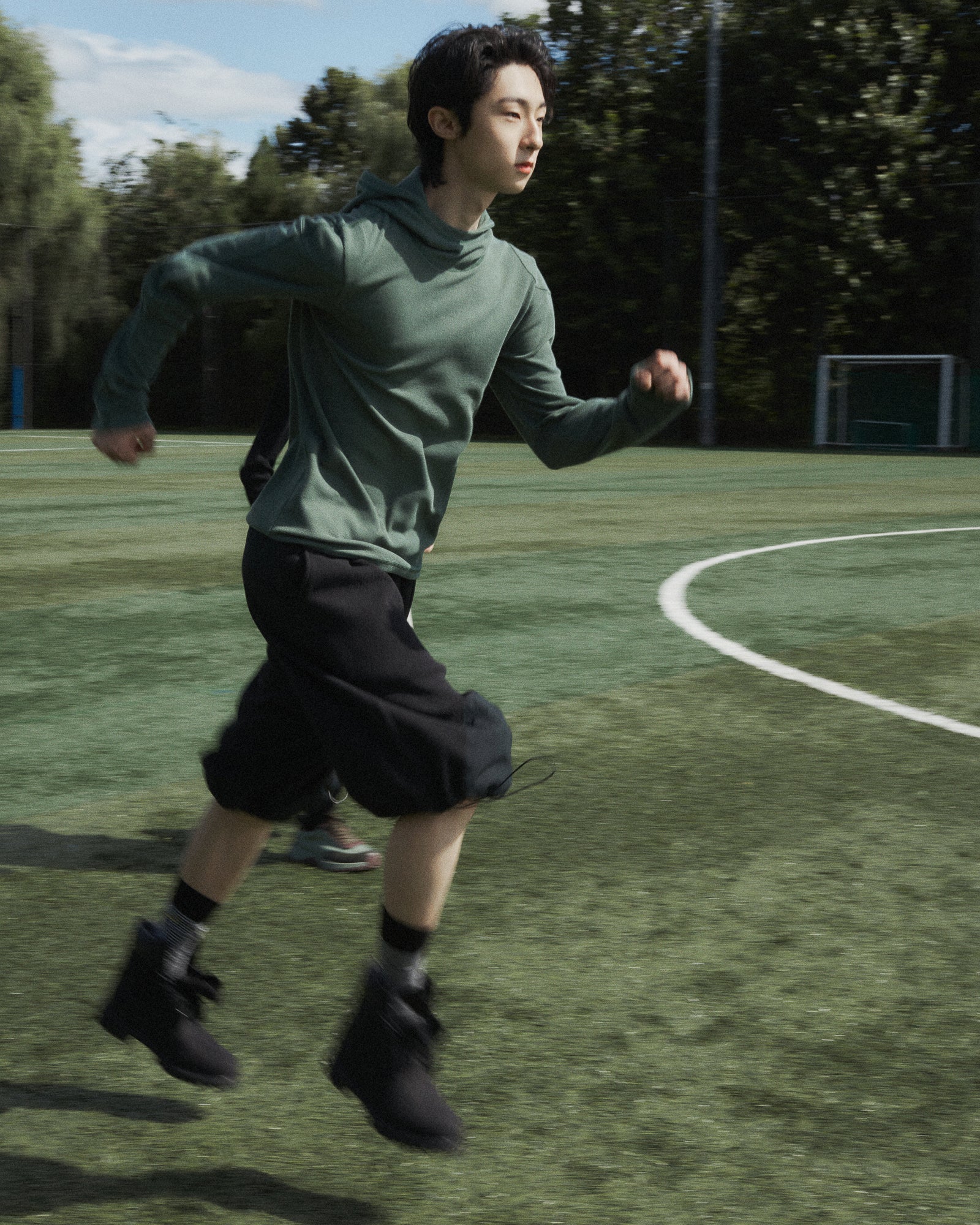 KNURL HOODIE_GREEN