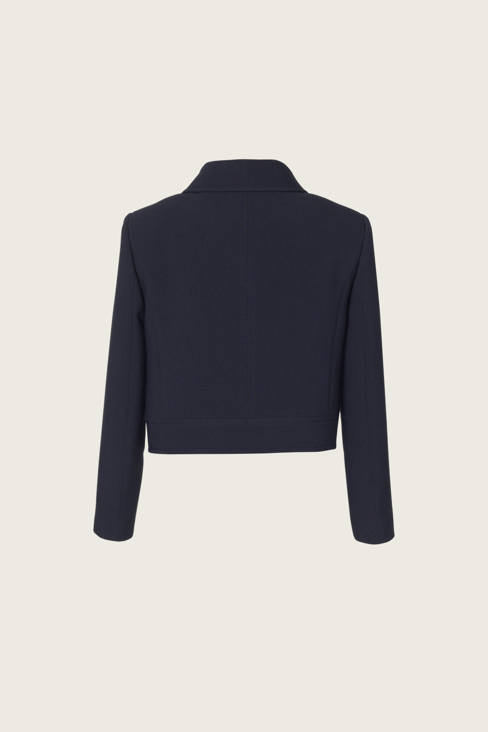 DOUBLE CROP JACKET_NAVY