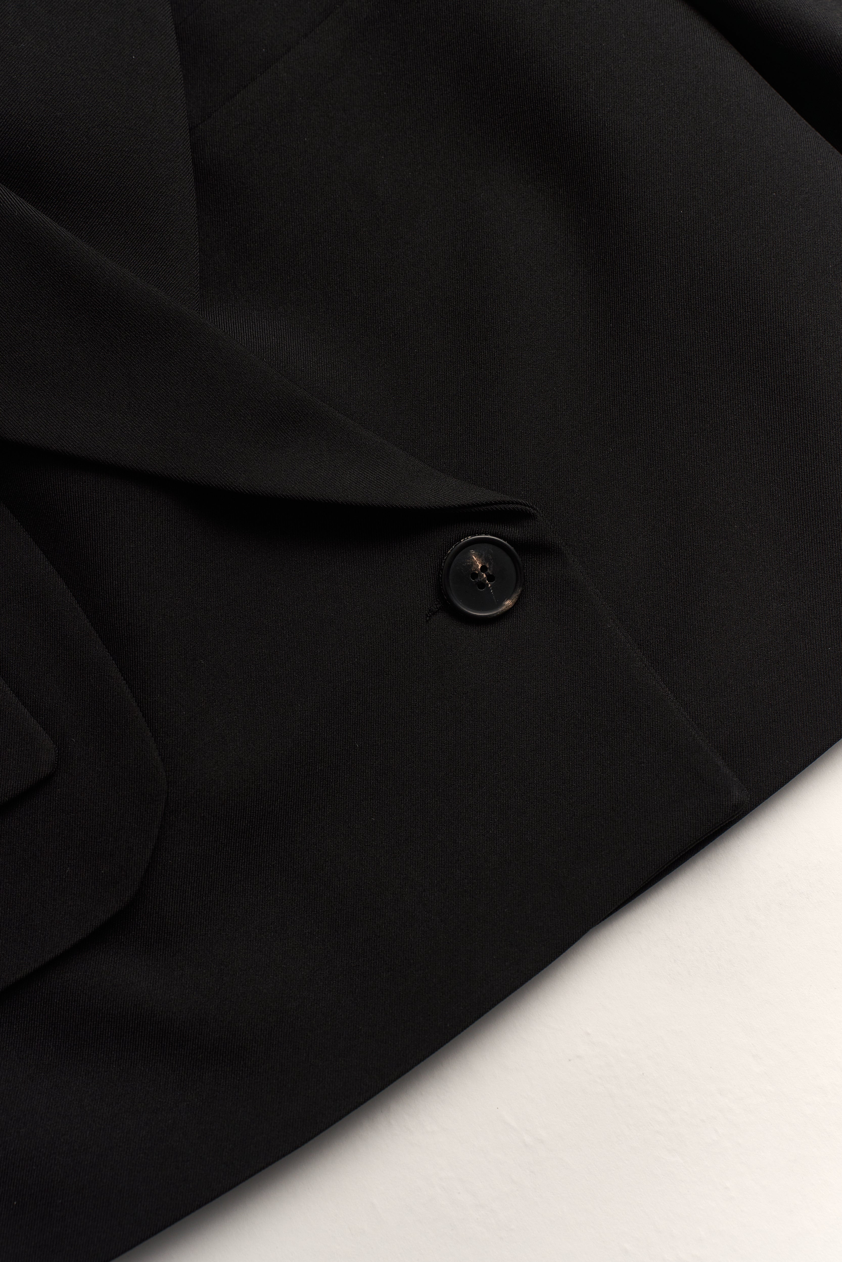 CROPPED LAYERED JACKET_BLACK