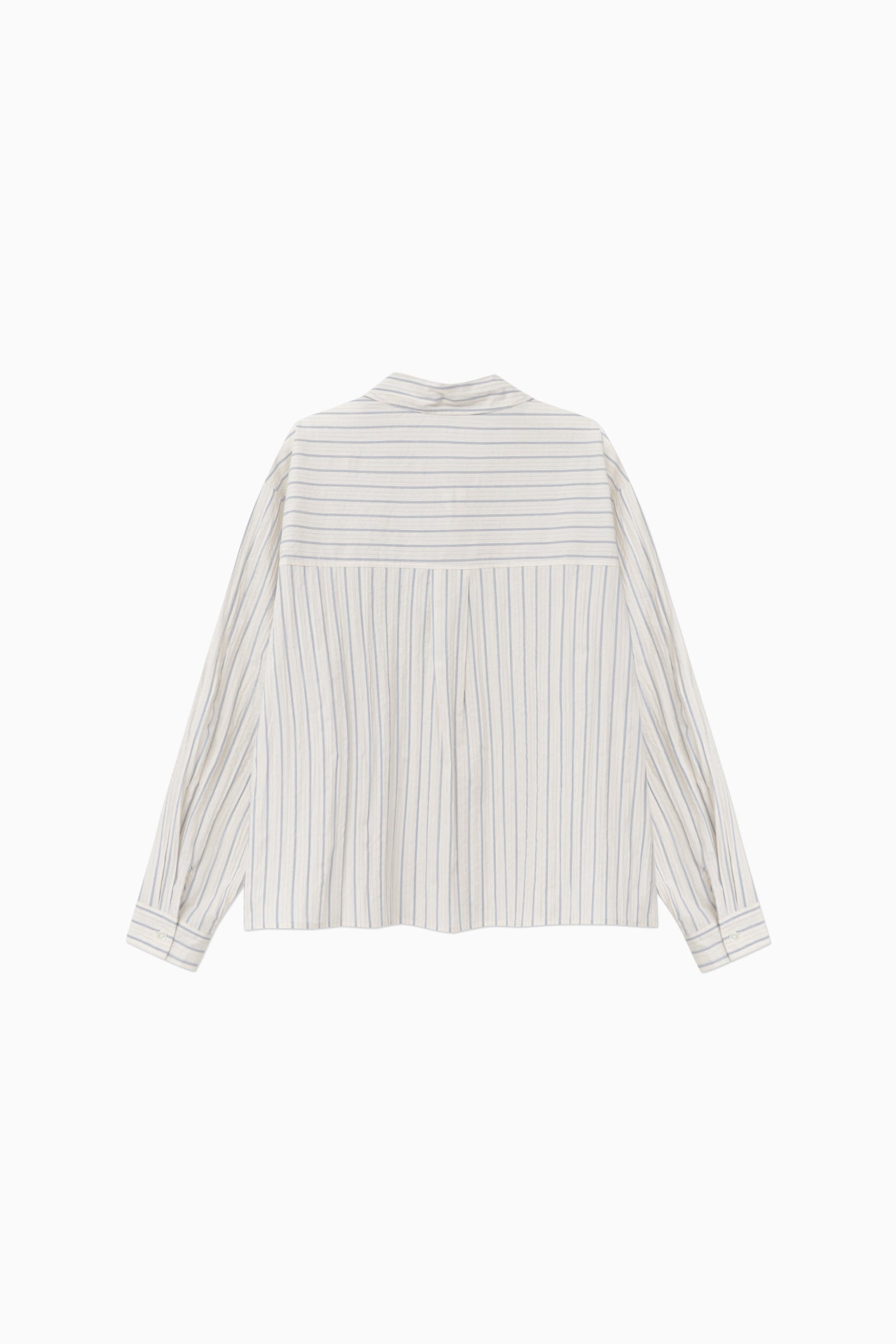 PONS STRIPE ZIP-UP_STRIPE BLUE