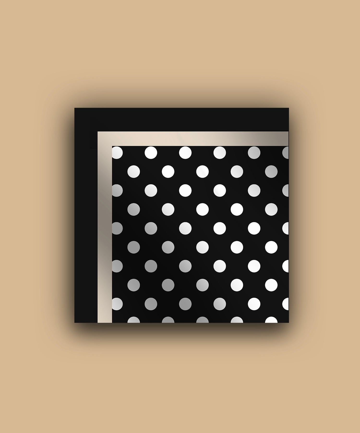 POLKADOT SLIK SCARF