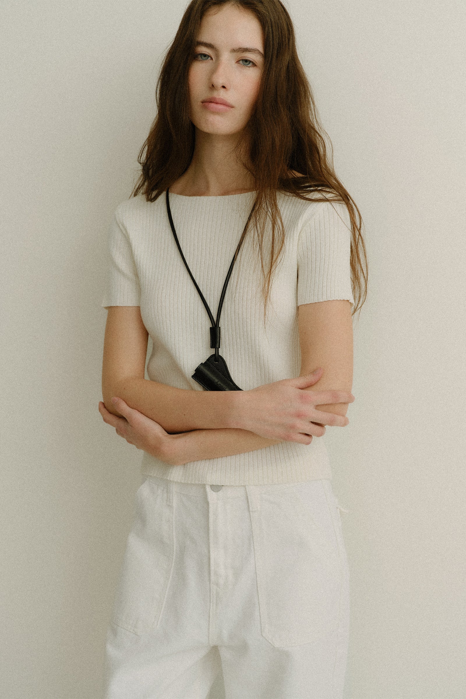 NIKO RIBBED KNIT_IVORY