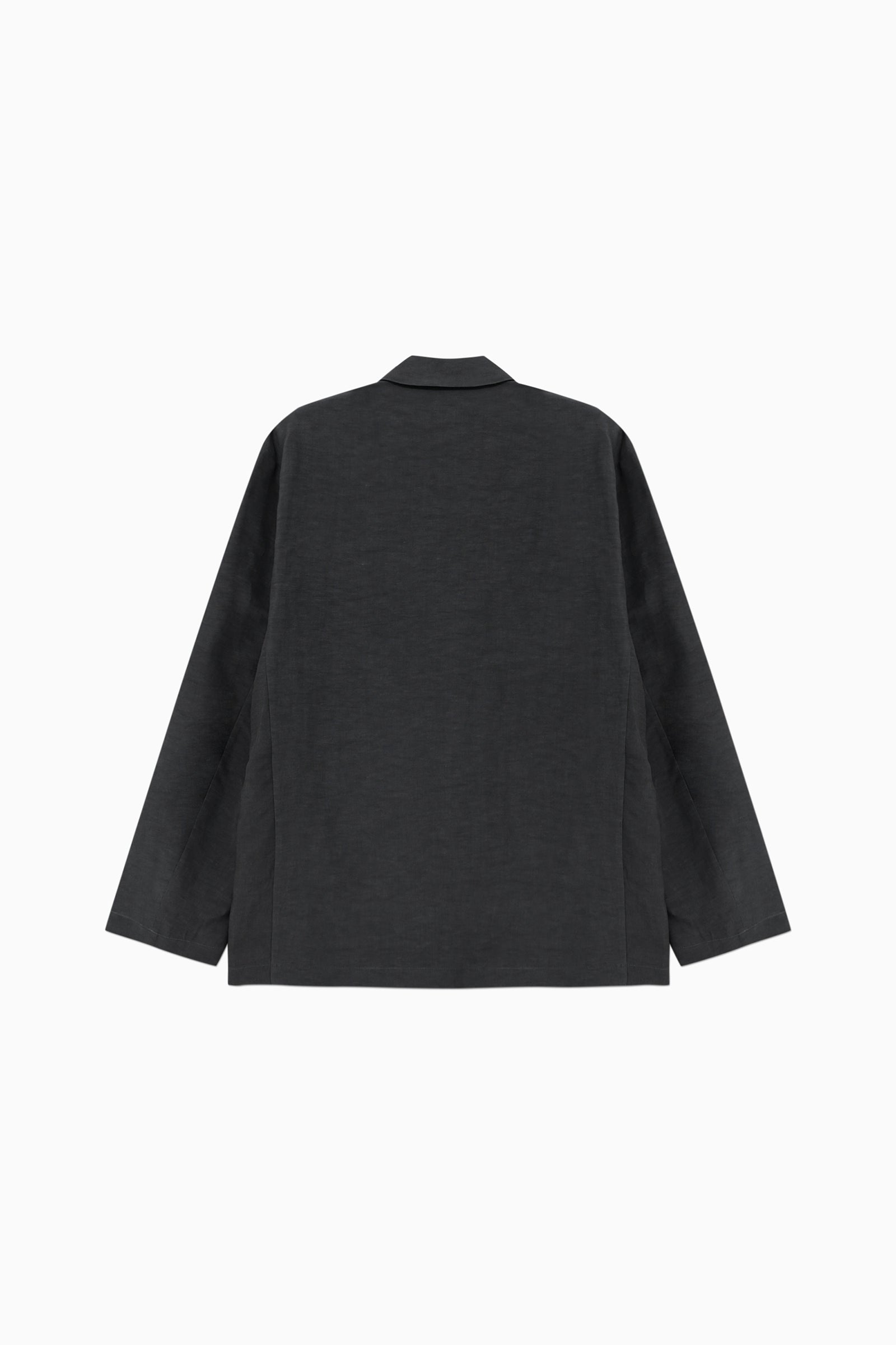 SEVILLA LINEN JACKET_CHARBON