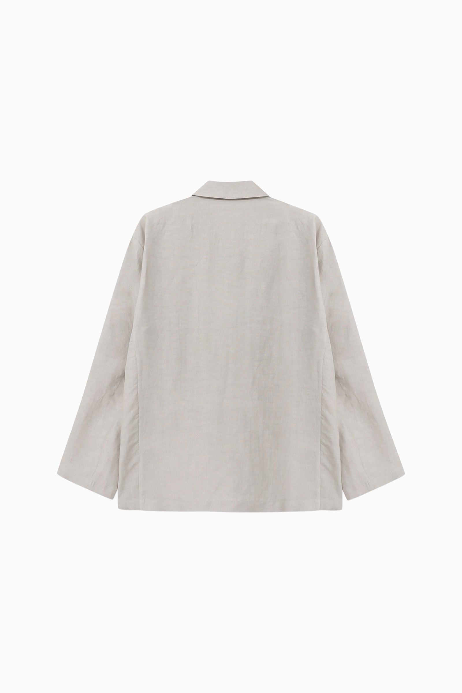 SEVILLA LINEN JACKET_GRIS CLAIR