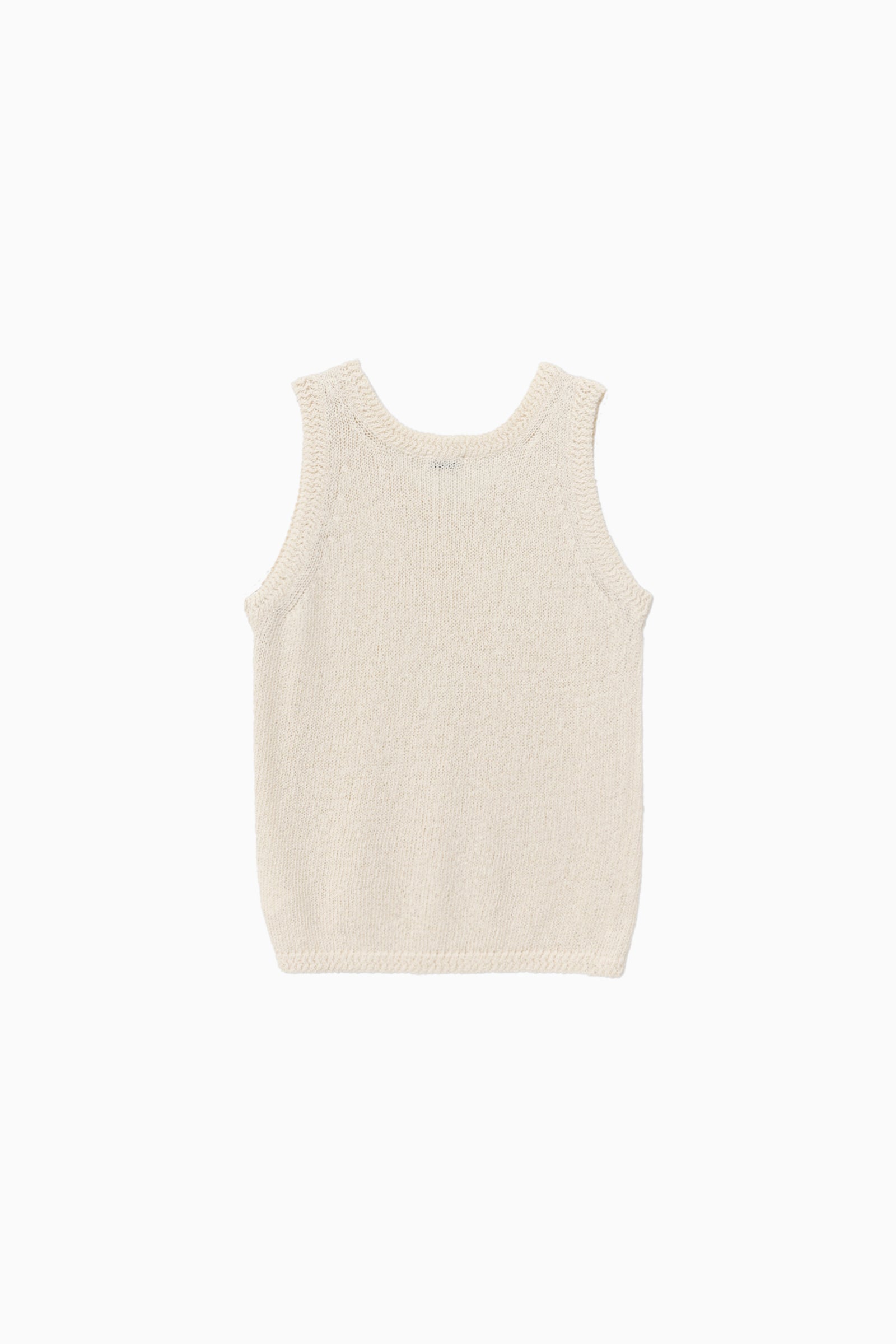 HARRIETTE KNIT SLEEVELESS_CREAM