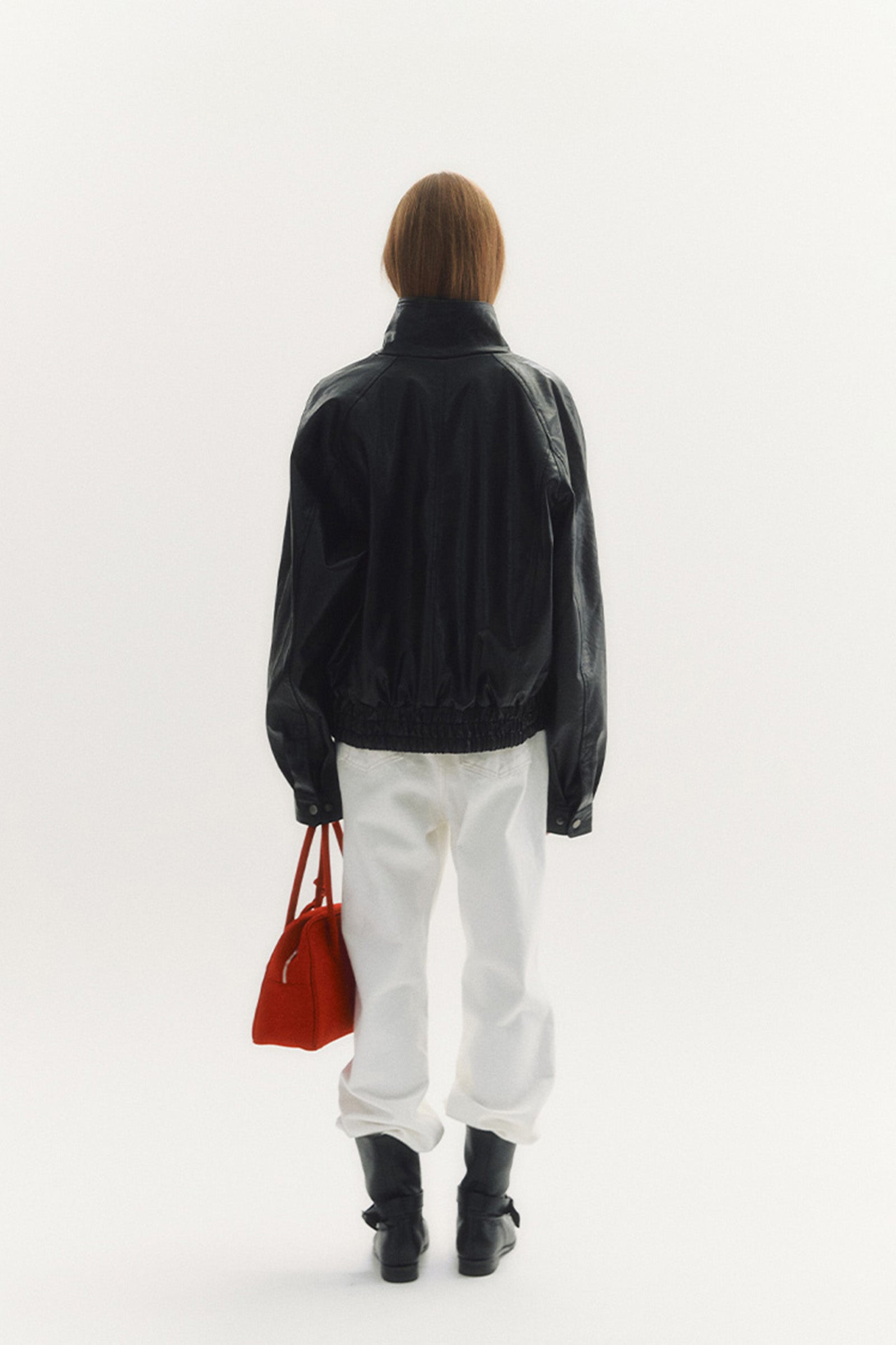 UTILITY LEATHER JACKET_BLACK