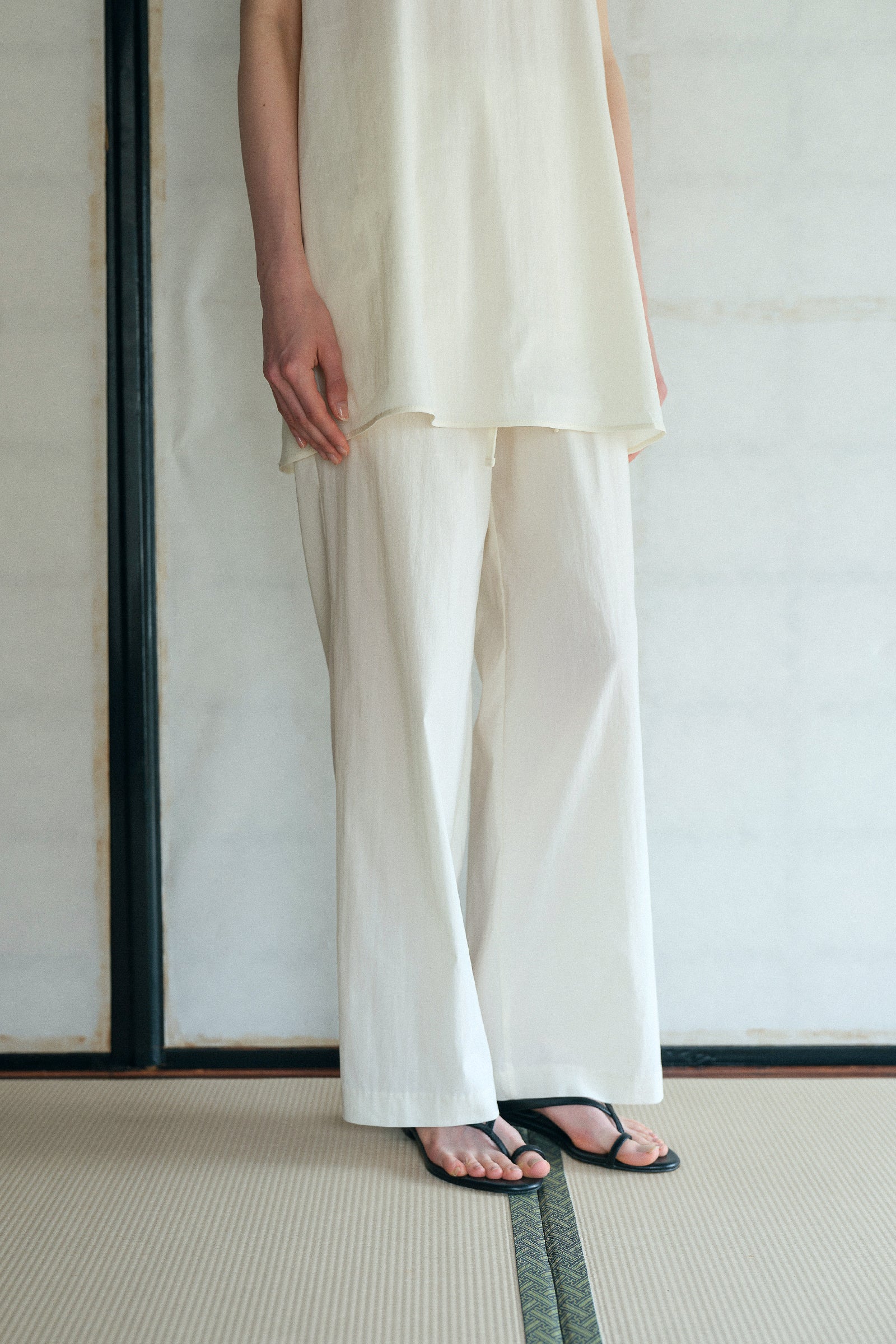 PANTALON MUSE_CRÈME