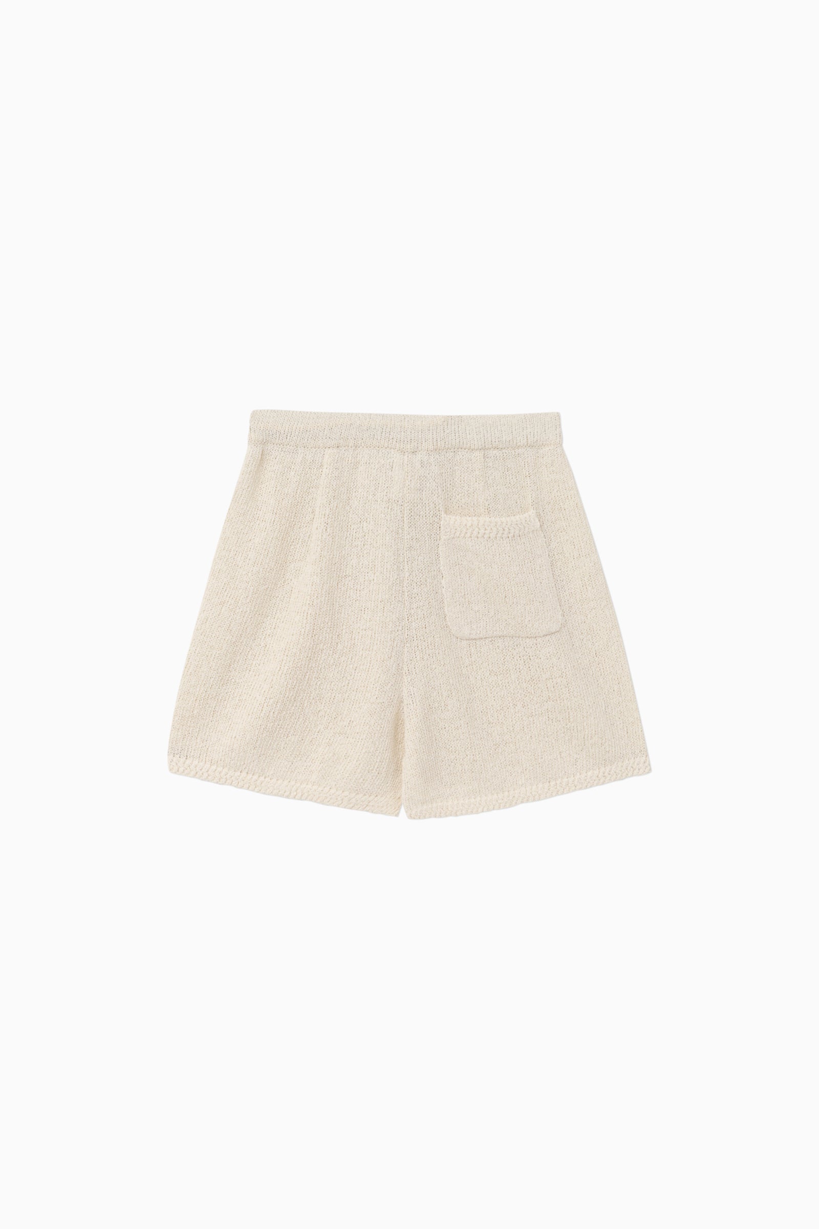HARRIETTE KNIT SHORTS_CREAM