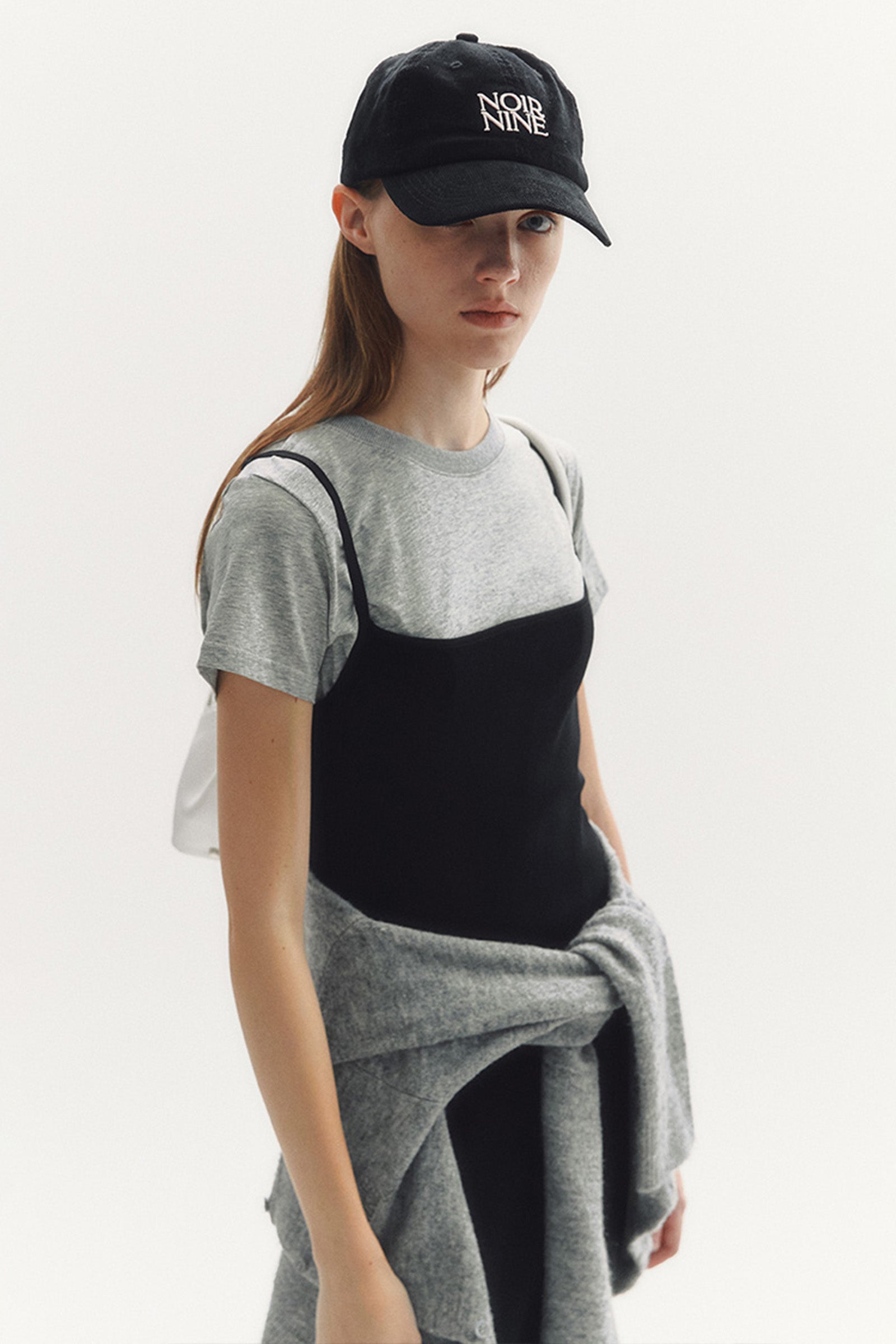 CORDUROY BALL CAP_BLACK