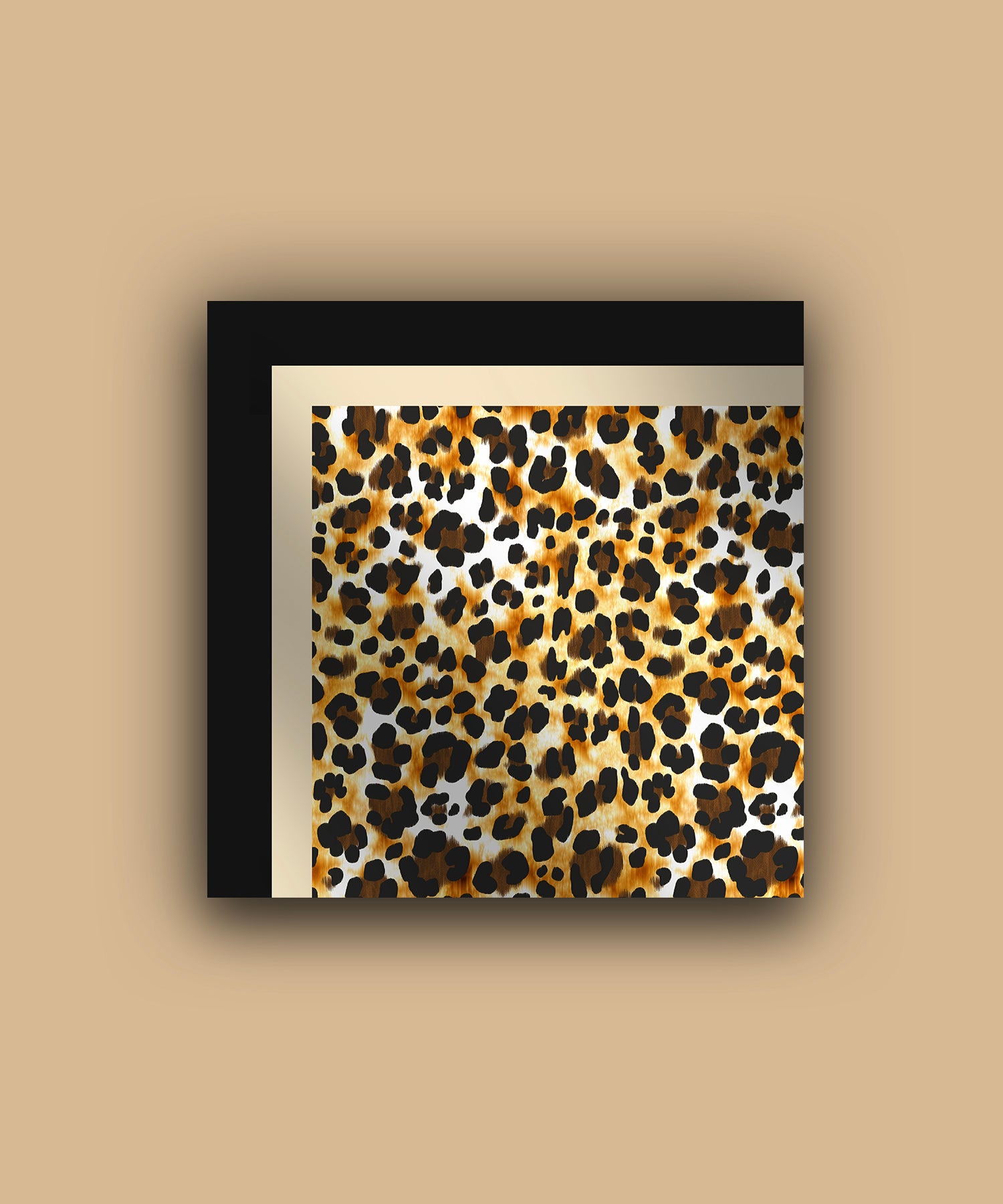 LEOPARD SILK SCARF