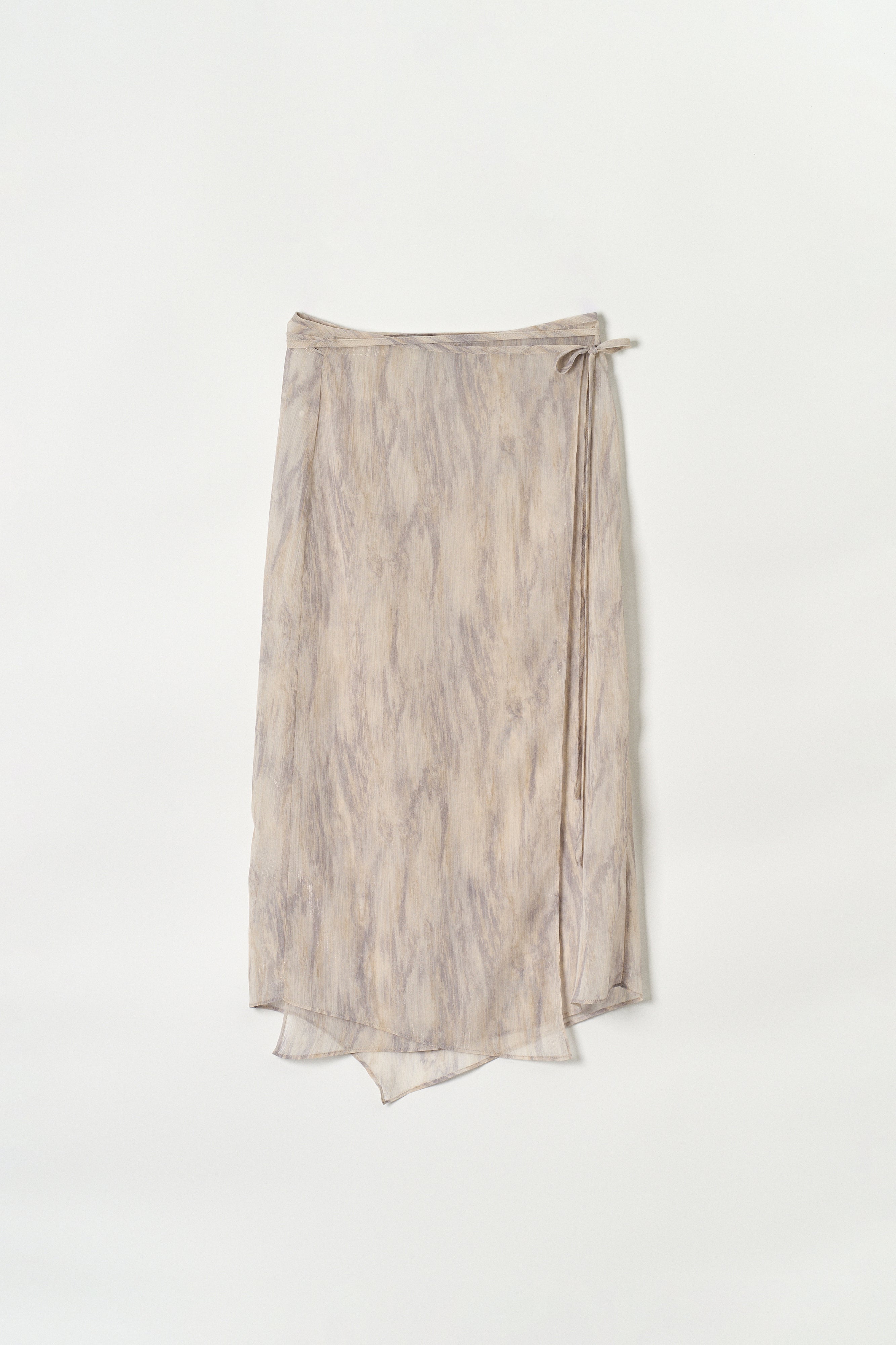 AVO GRADIENT WRAP SKIRT_GRIS