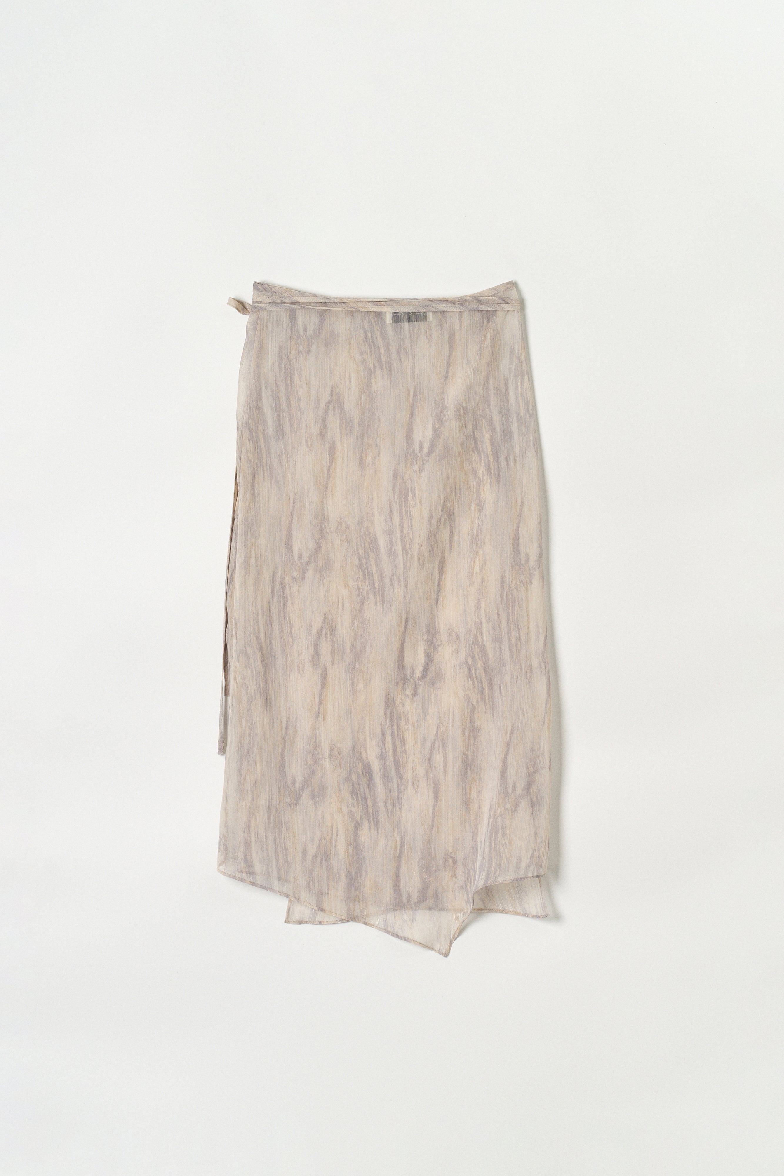 AVO GRADIENT WRAP SKIRT_GRIS