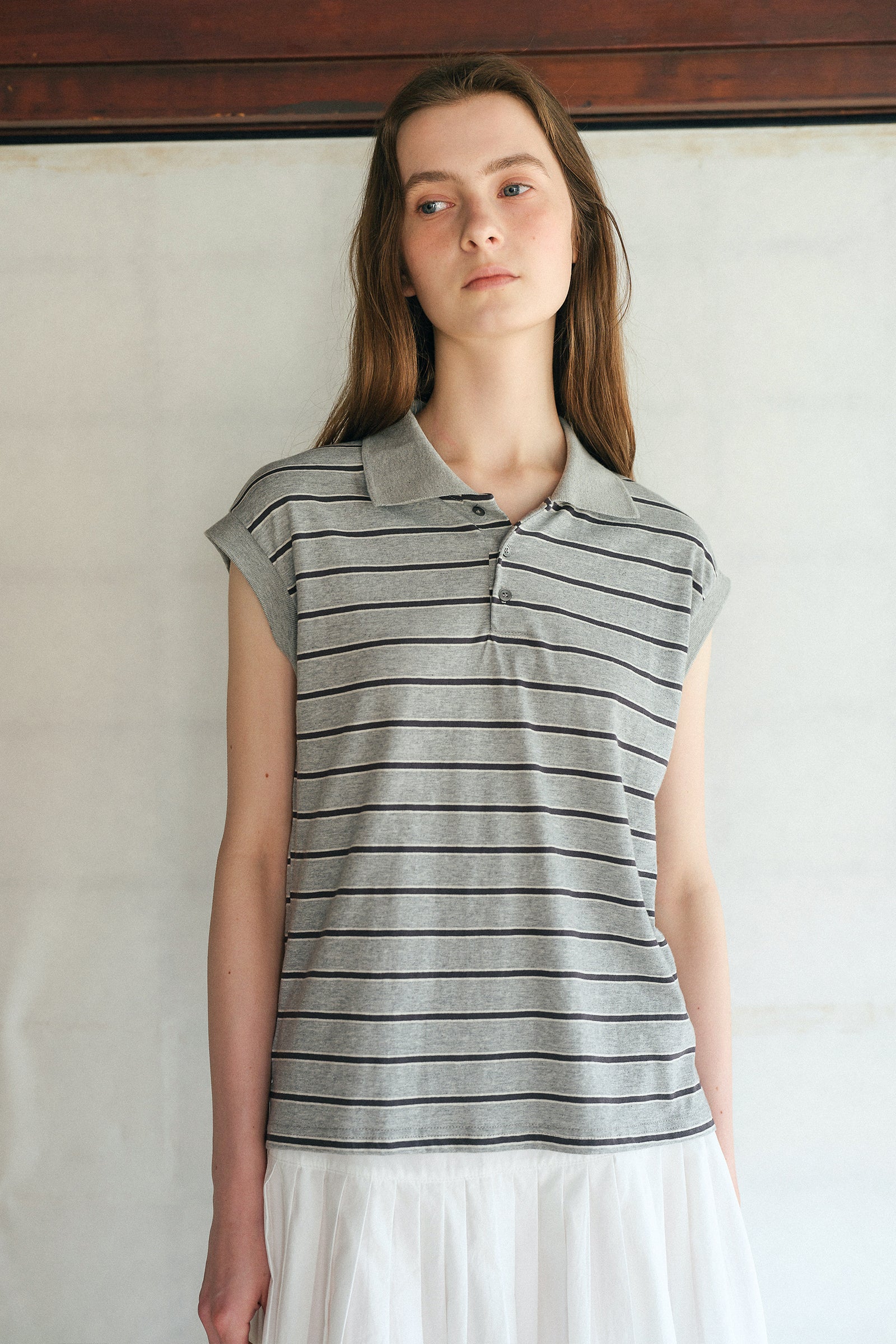 TOMMY SLEEVELESS_GRIS