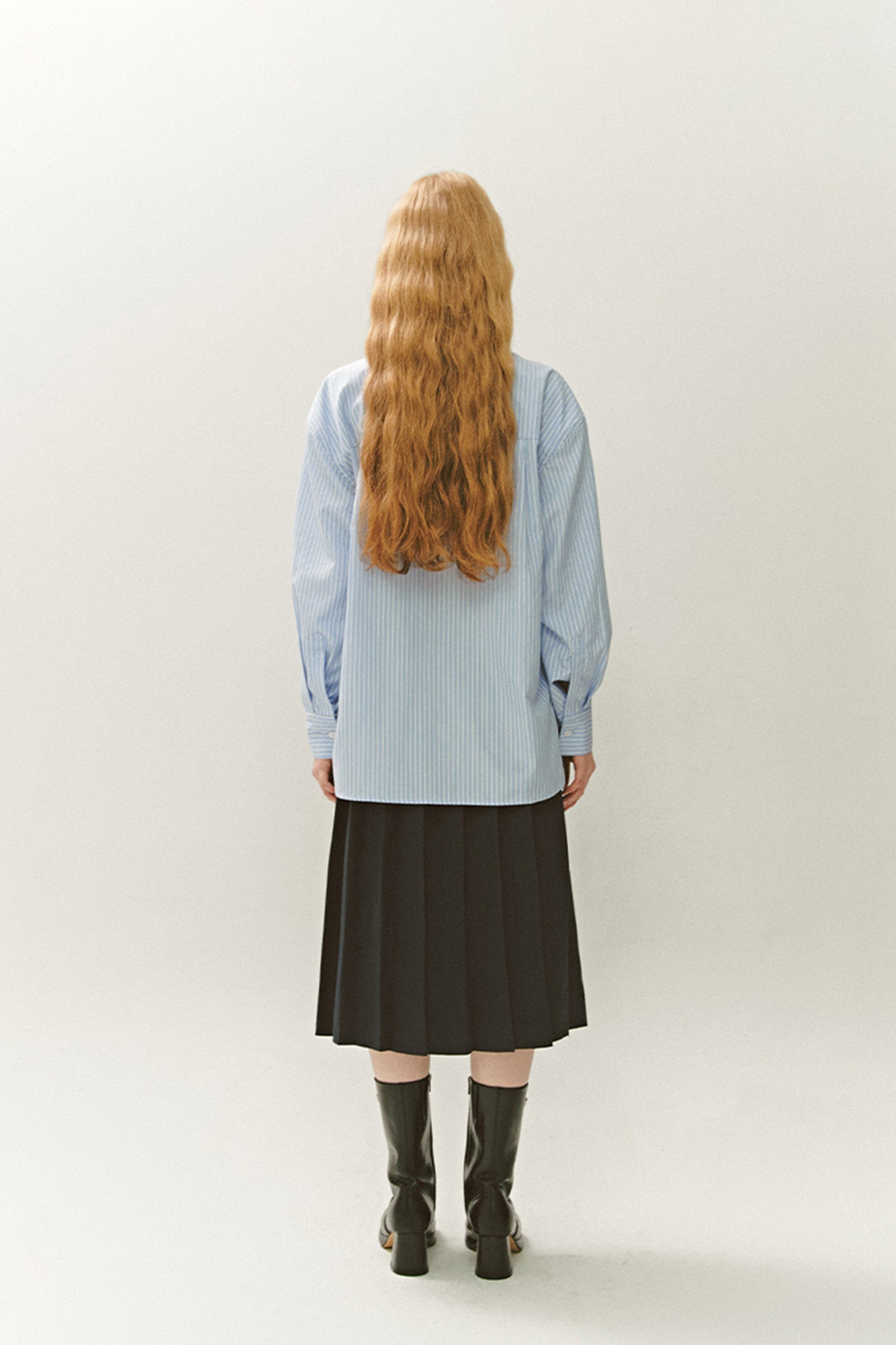 MULTI STRIPE COTTON SHIRTS_BLUE