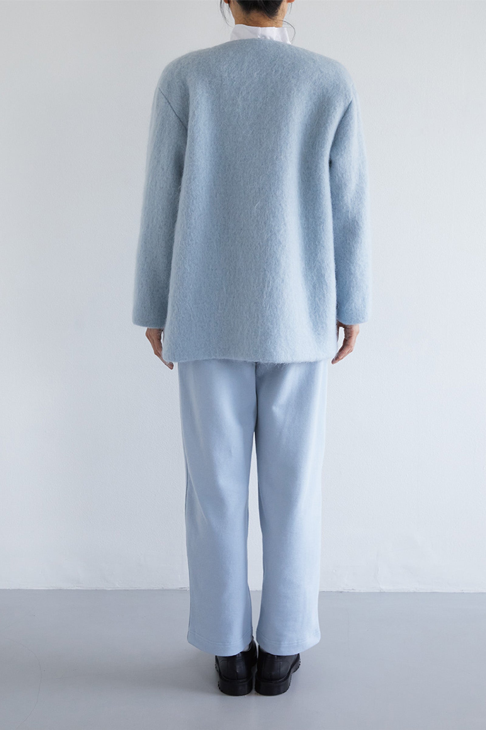 WOOL MOHAIR JACKET_LIGHT BLUE