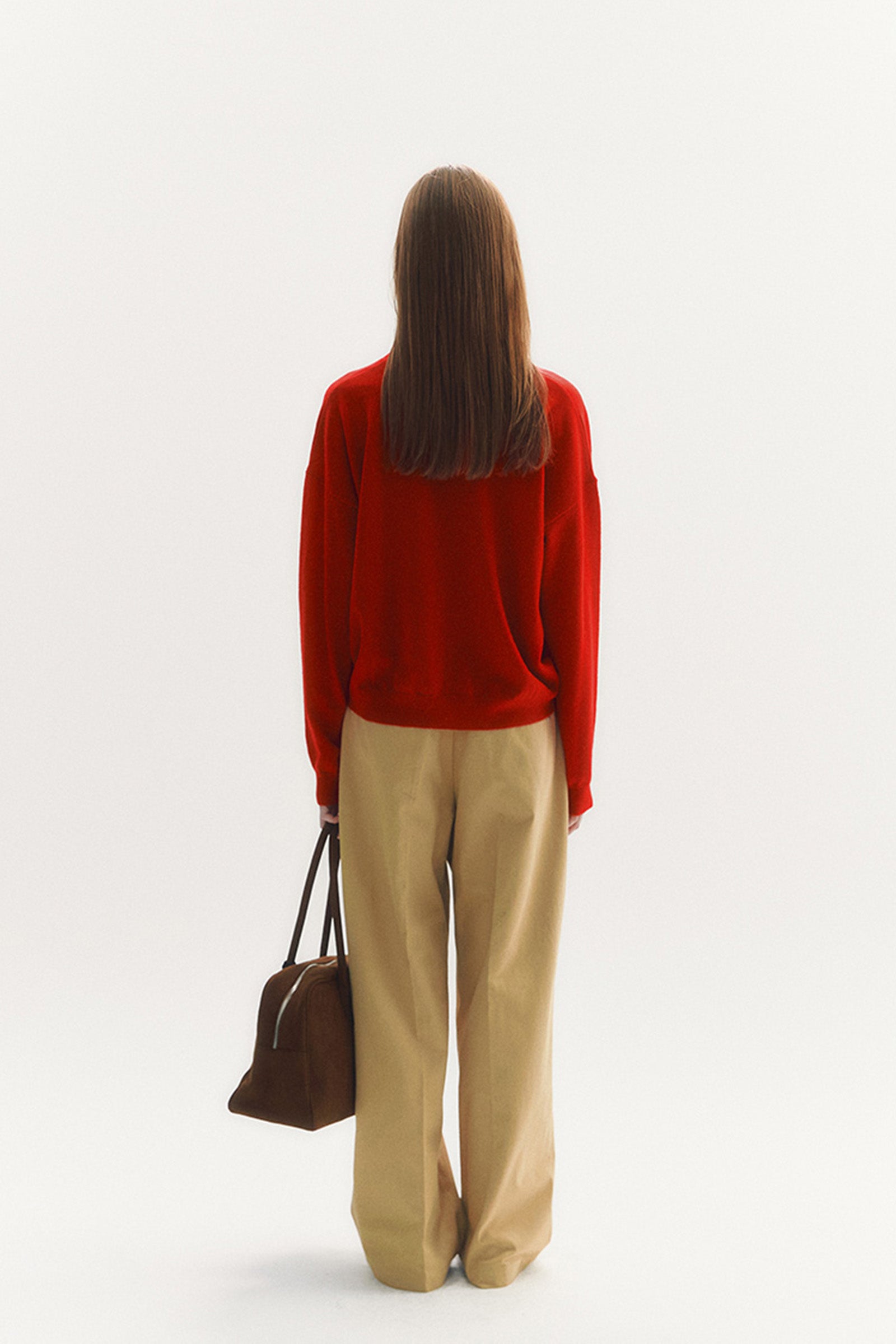 CLASSIC COTTON TROUSERS_BEIGE