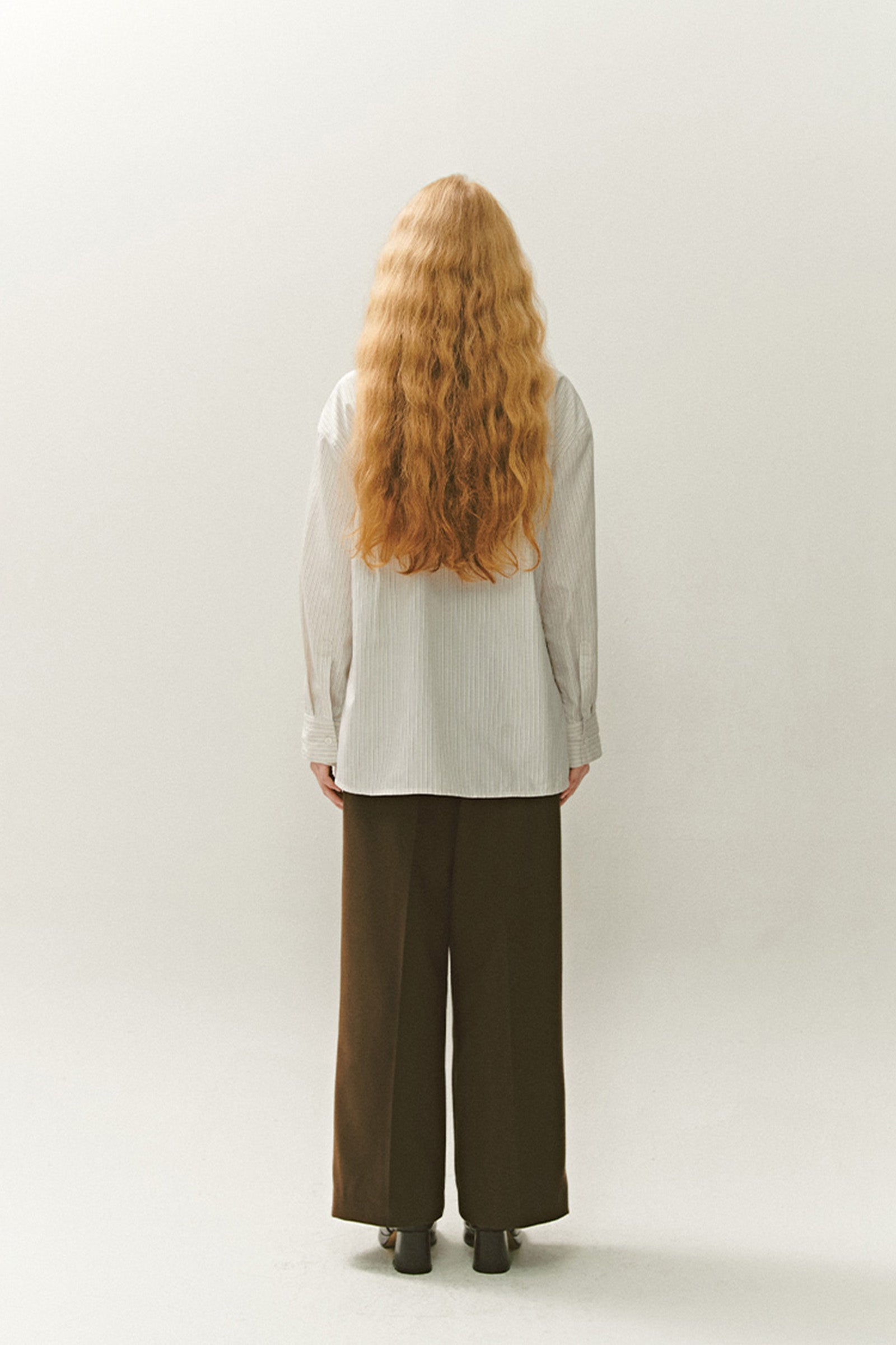 MULTI STRIPE COTTON SHIRTS_BEIGE