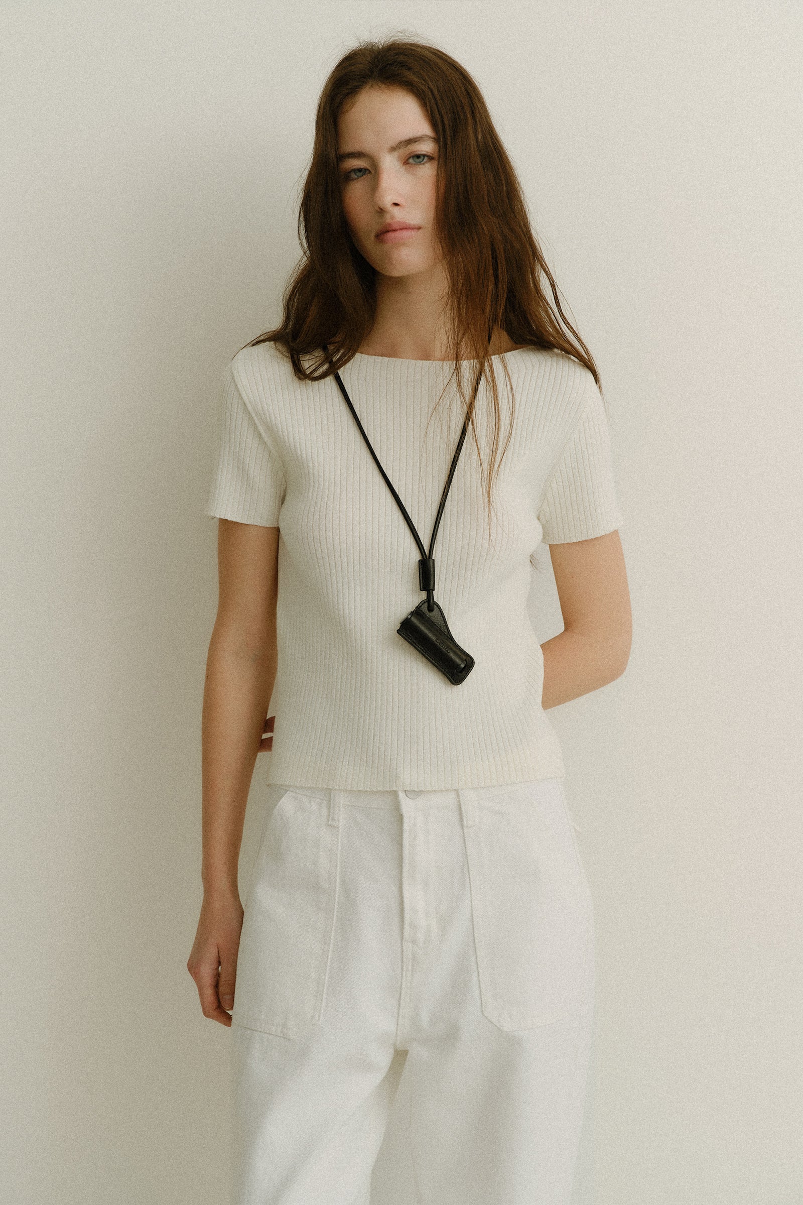 NIKO RIBBED KNIT_IVORY