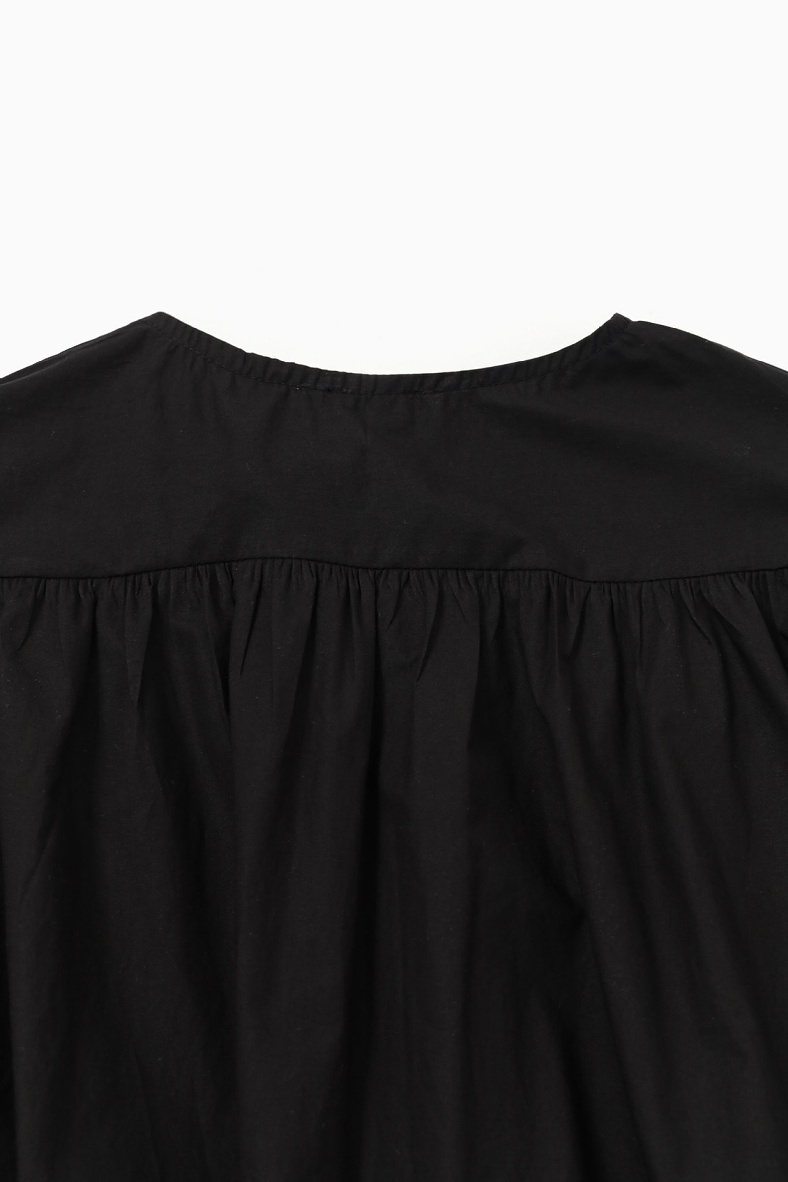 ZOEY SHIRRING SLEEVELESS_NOIR