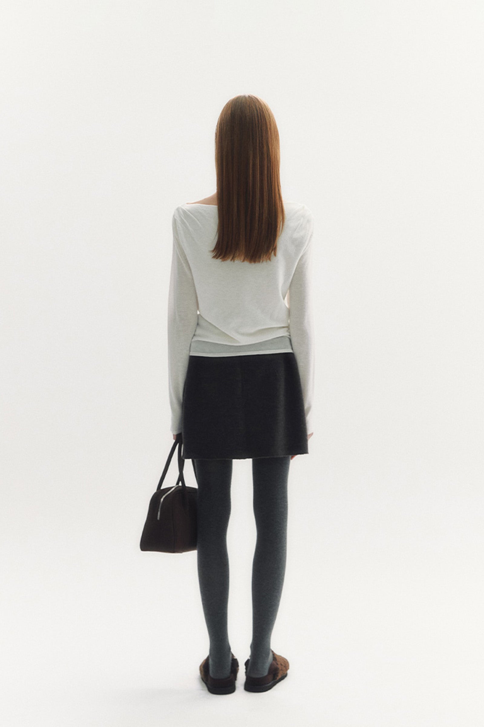 BOAT NECK KNIT_IVORY
