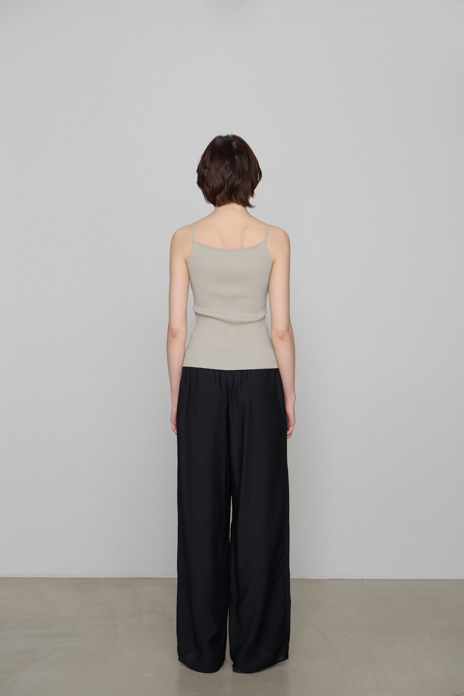 SHEER WIDE PANTS_BLACK