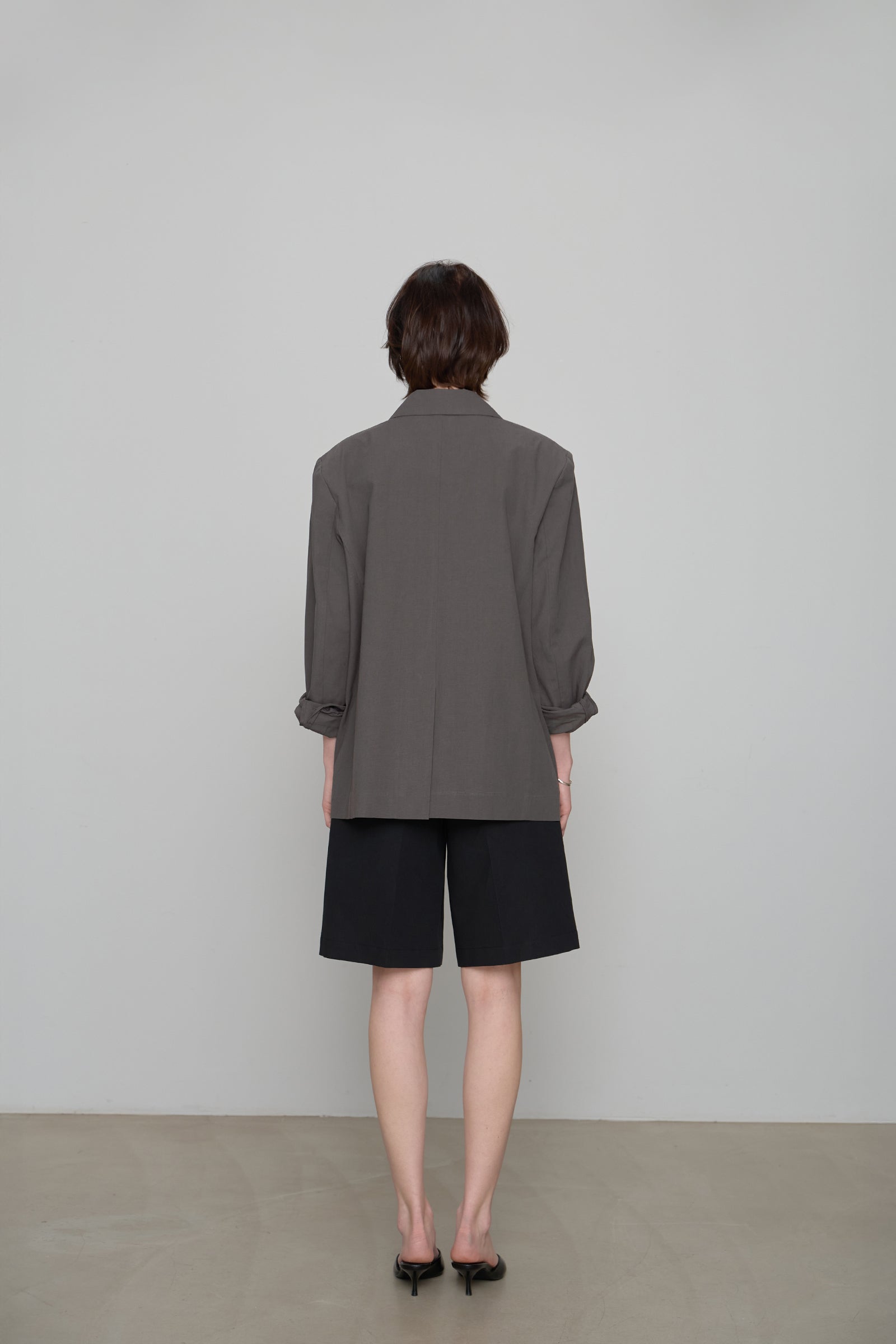 LINEN OVERSIZED JACKET_CHARCOAL