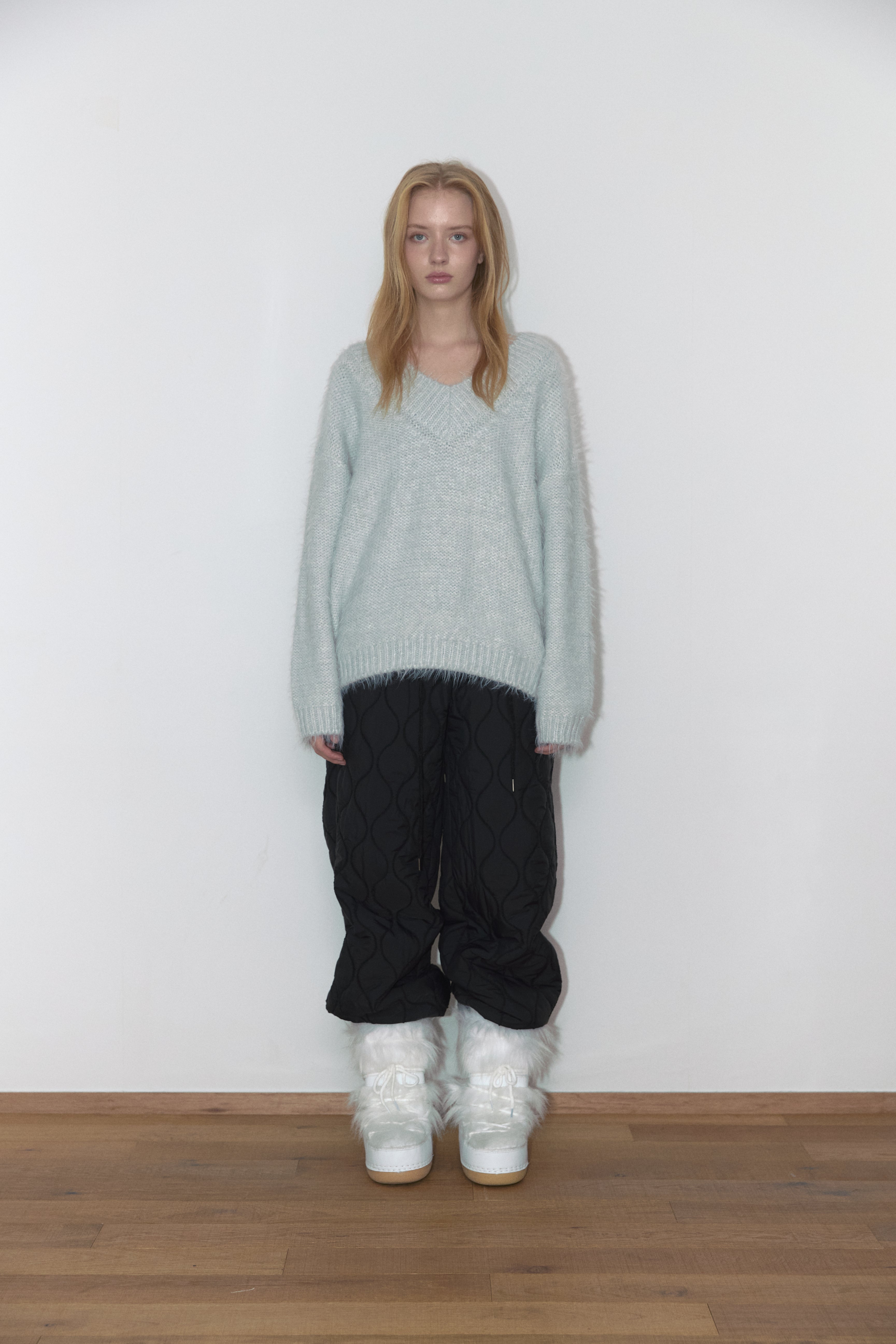 PANTALON REMBOURRÉ MATELASSÉ_NOIR