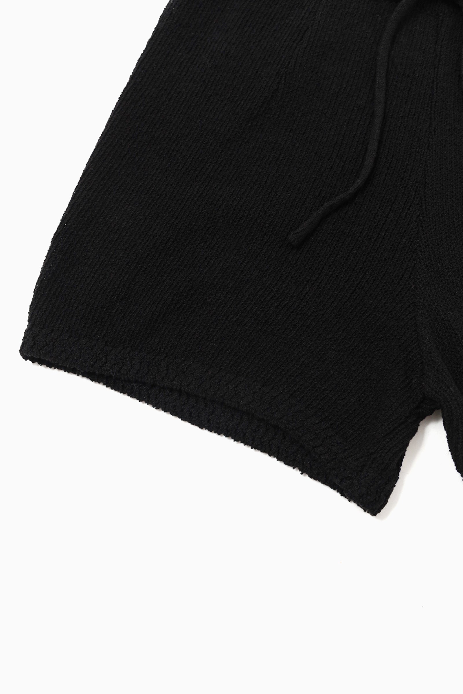 HARRIETTE KNIT SHORTS_BLACK