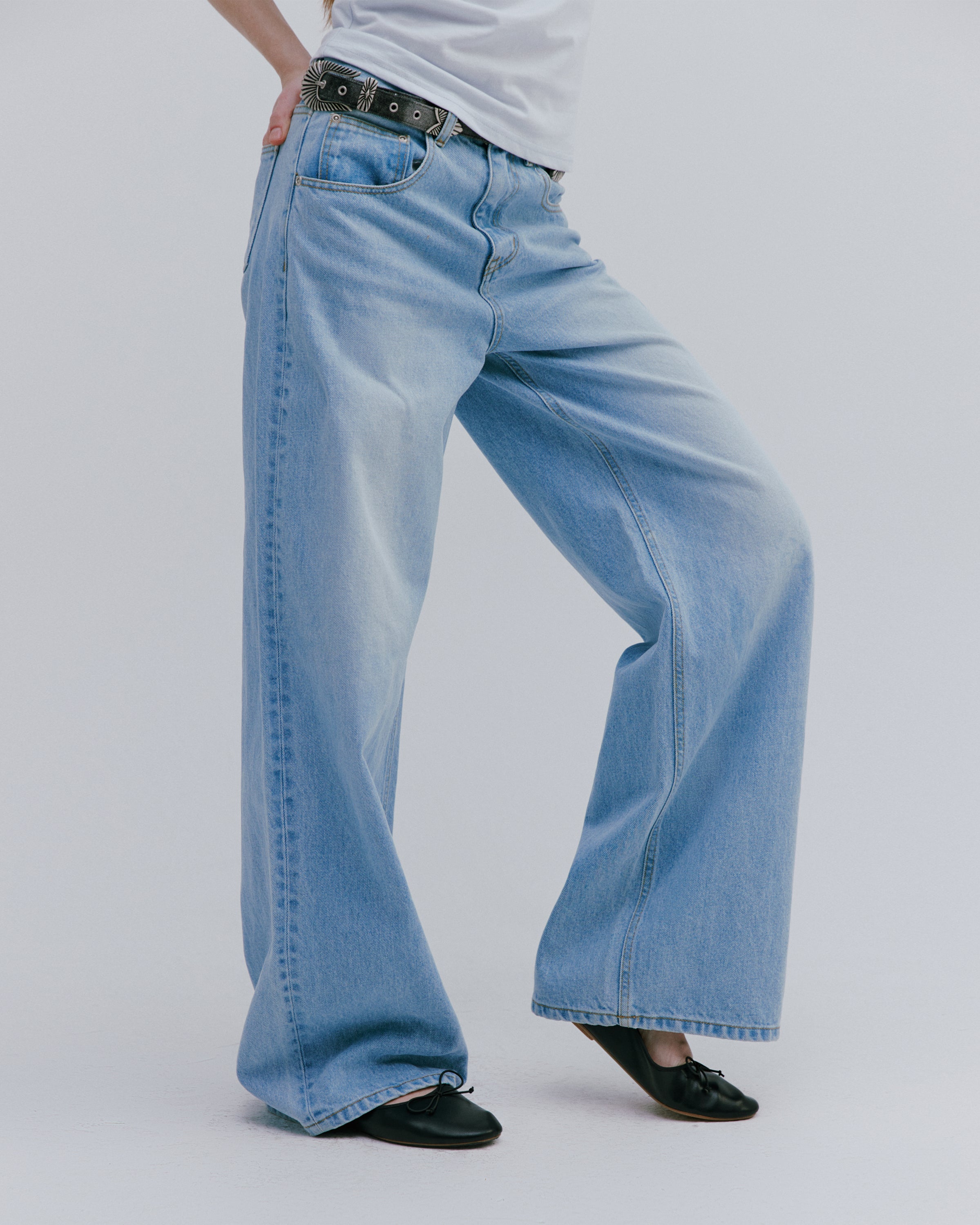25SS LONG WIDE DENIM MID PANTS_LIGHT BLUE