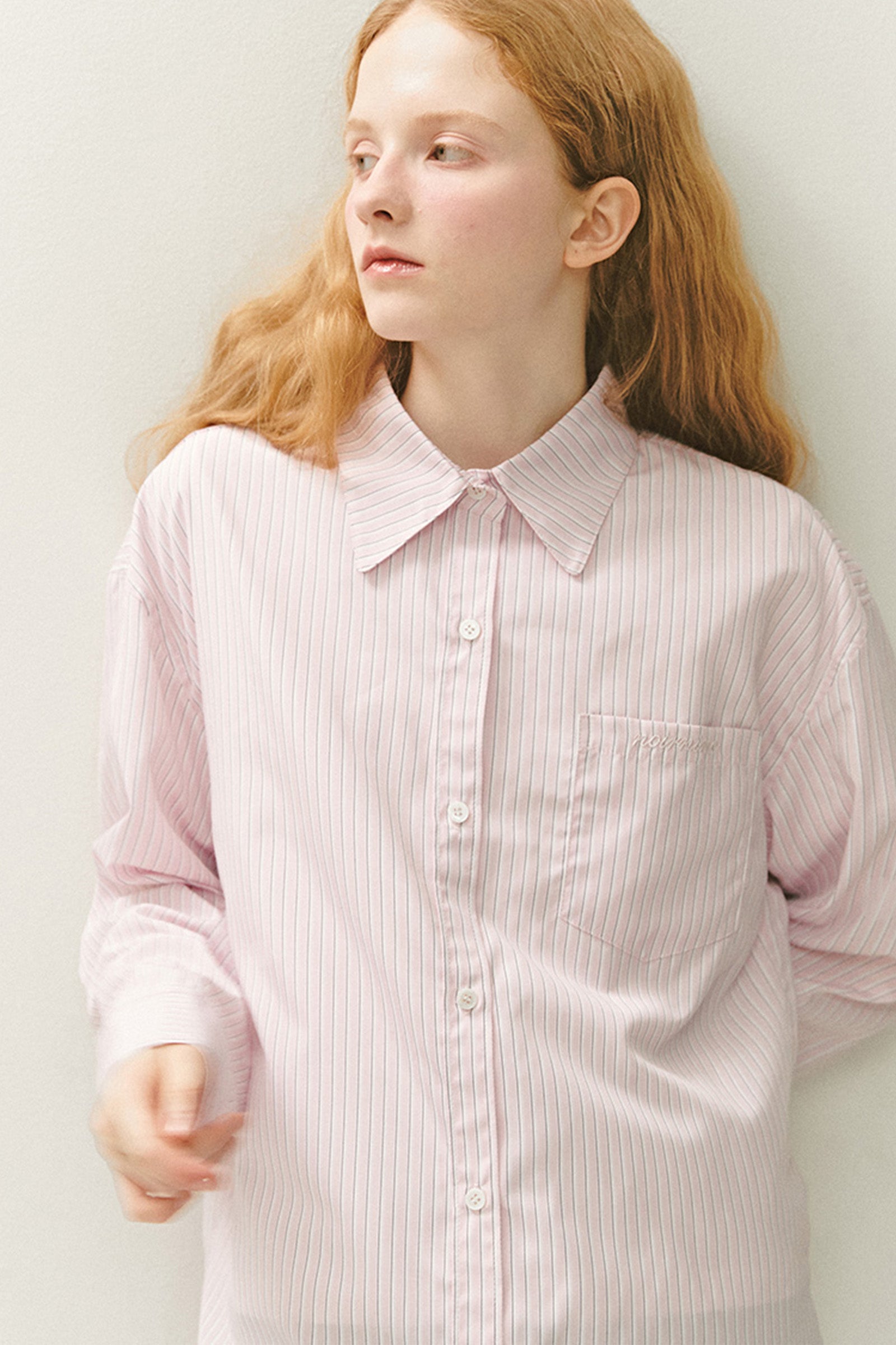 MULTI STRIPE COTTON SHIRTS_PINK