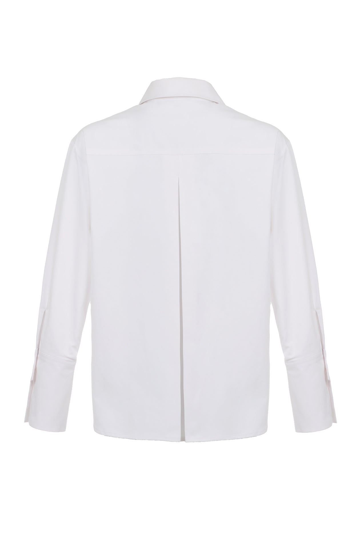 25SS CLASSIC R LOGO POCKET SHIRT_WHITE