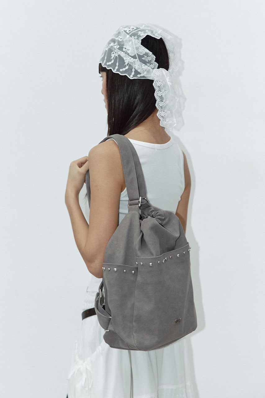 RIBBON LACE SCARF_WHITE