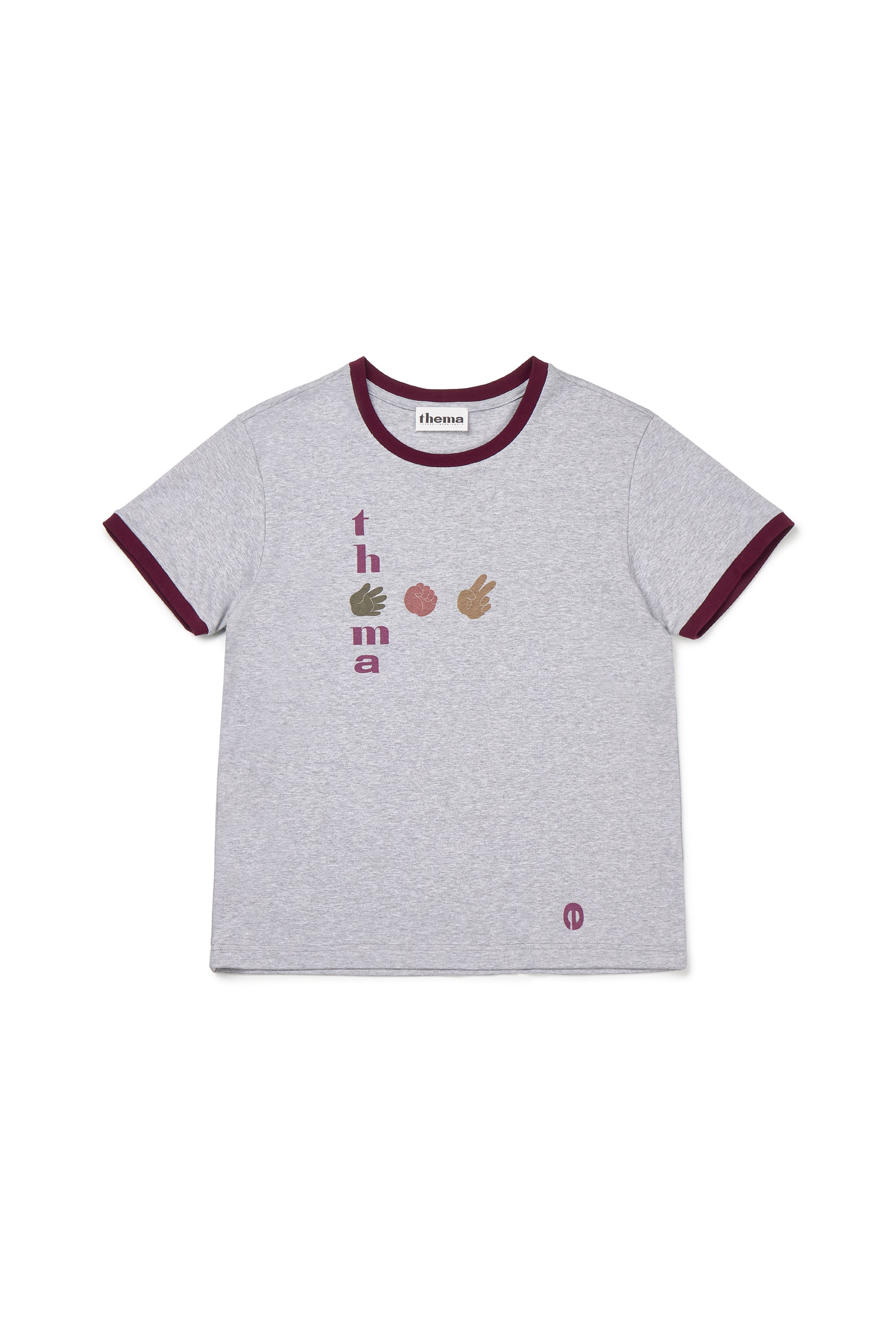 PLAYFUL RINGER TEE_GREY